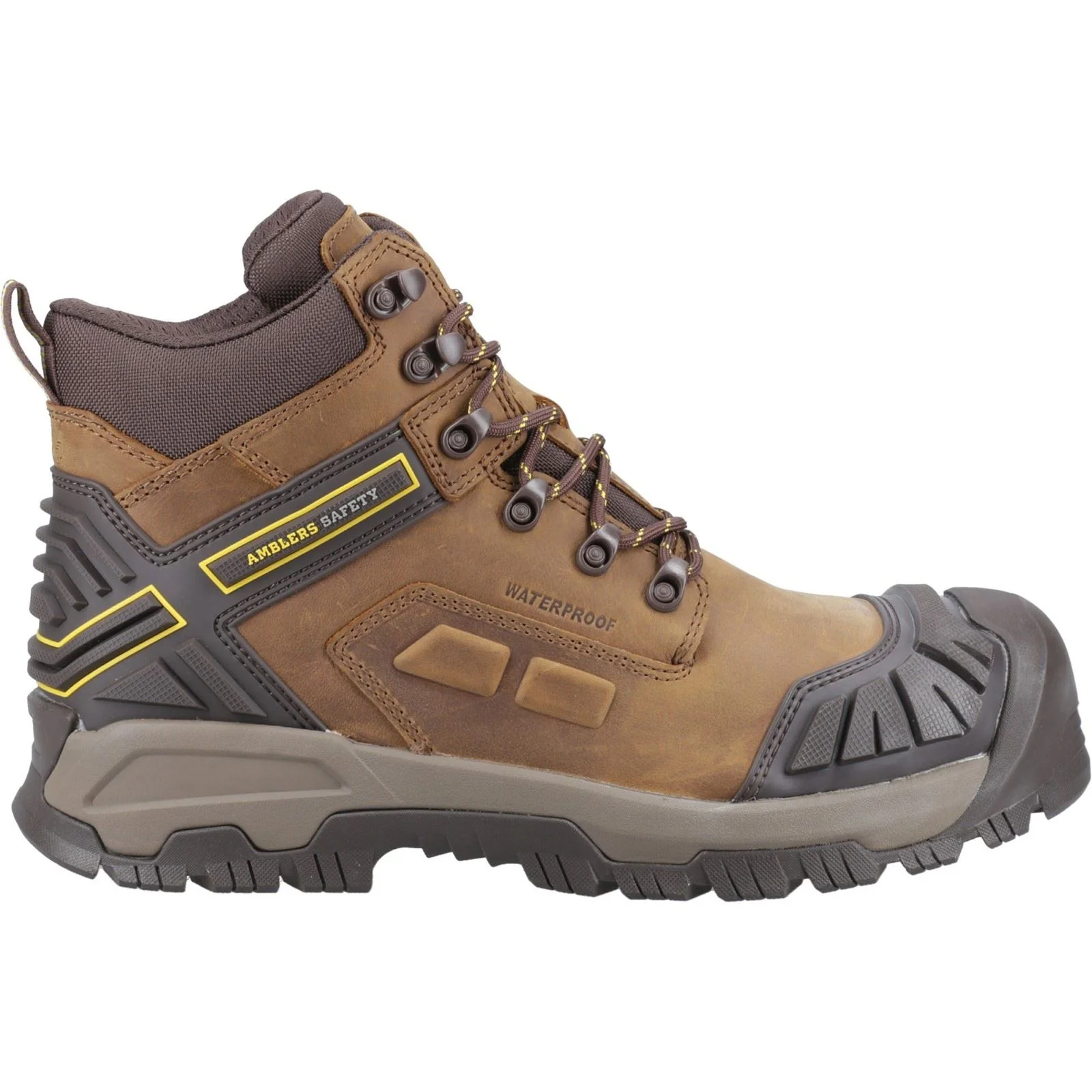 Amblers Safety Men's AS961C Quarry Safety Boot in Brown - Image 5