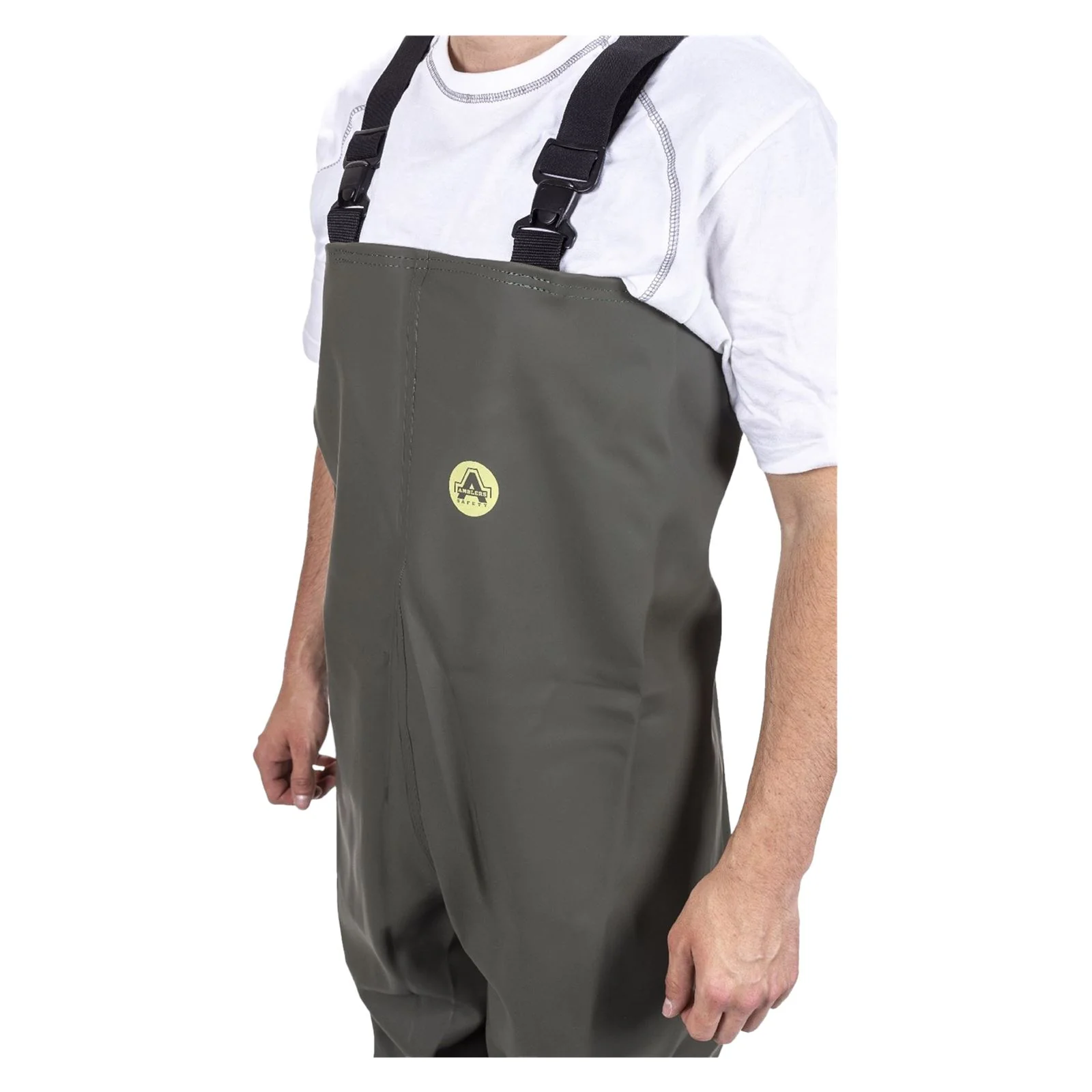 Amblers Safety Unisex Tyne Chest Safety Wader in Green - Image 6