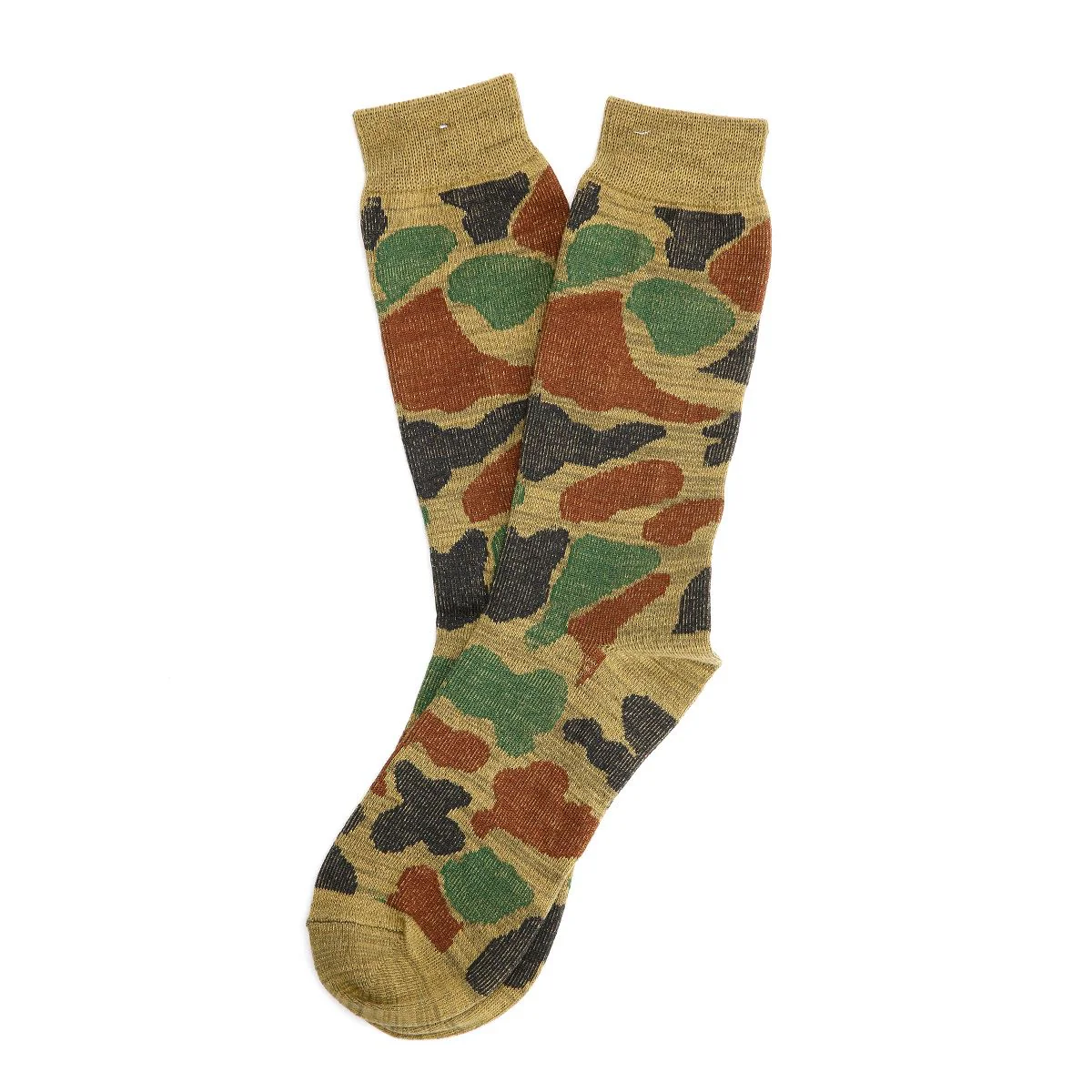 Anonymous Ism Camo Crew Men's Army Socks - Image 2