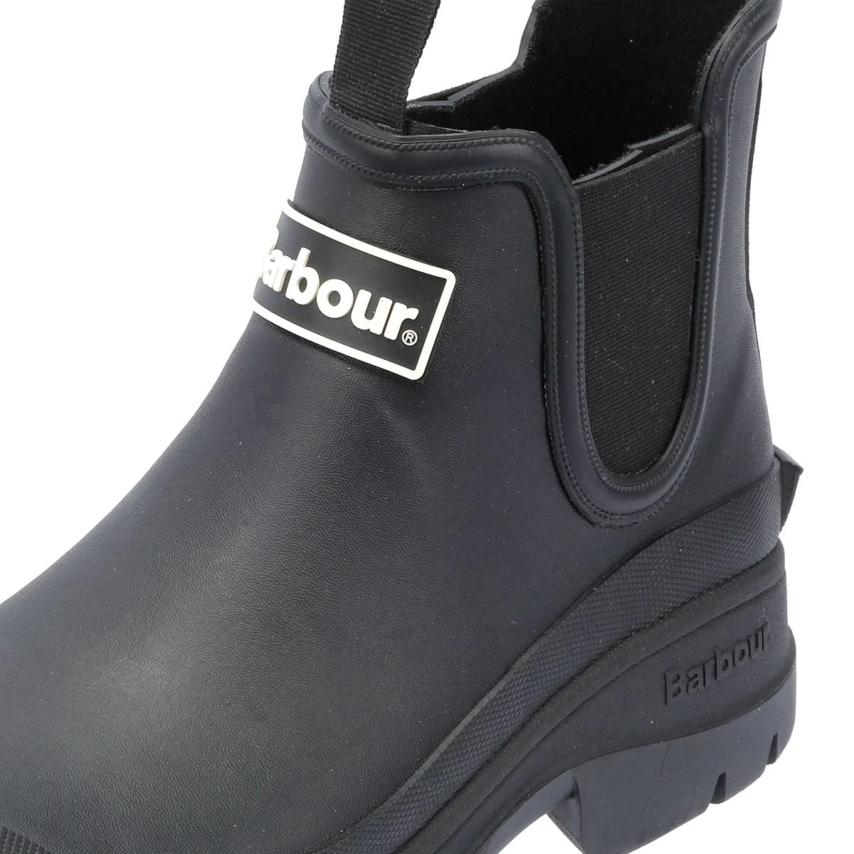 Barbour Nimbus Women's Black Ankle Wellington Boots - Image 7