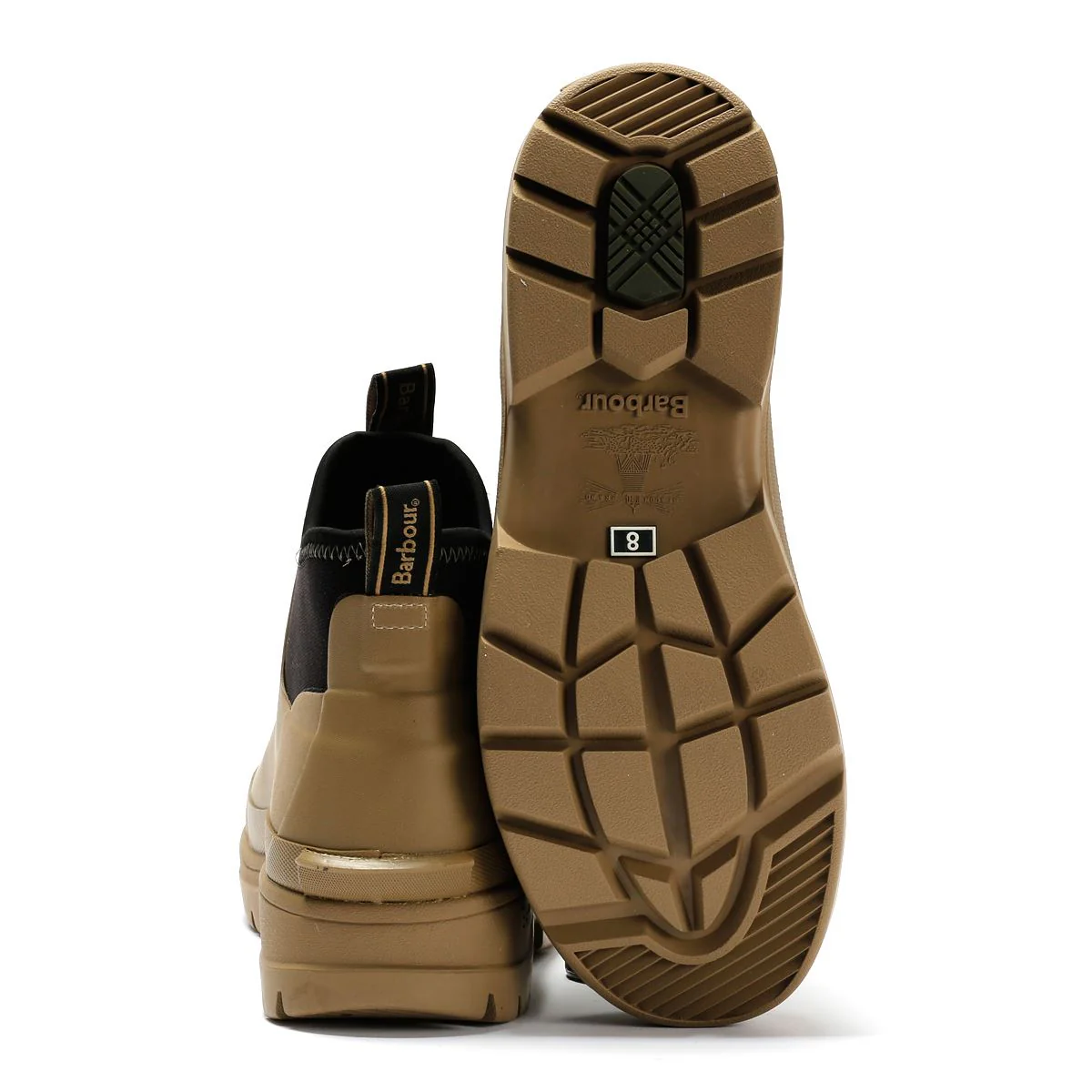 Barbour Ridge Men's Oak Ankle Wellington Boots - Image 4