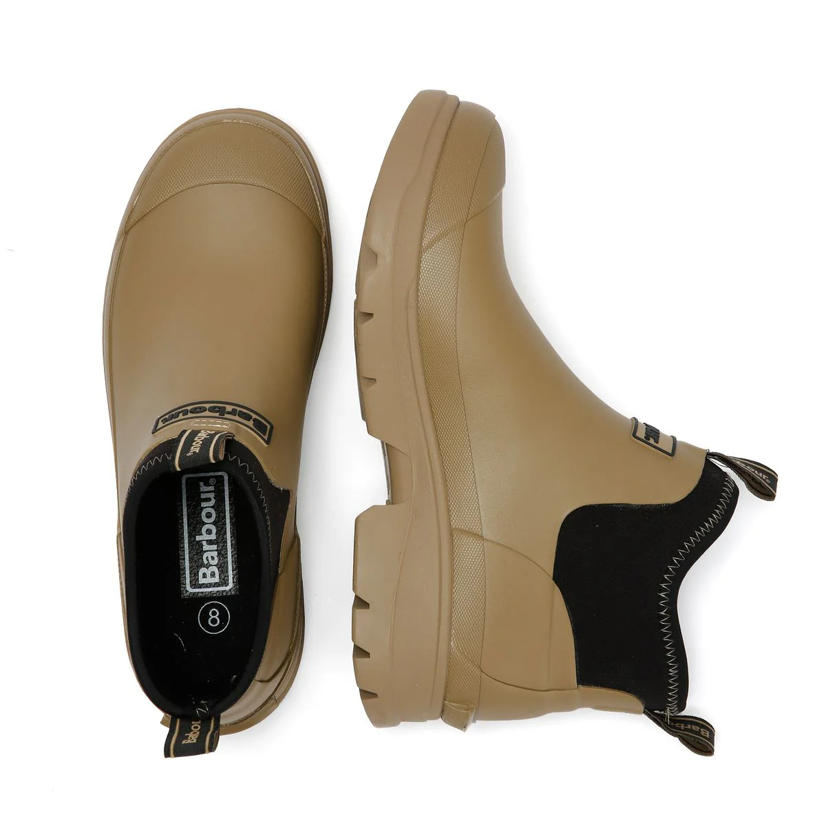 Barbour Ridge Men's Oak Ankle Wellington Boots - Image 8