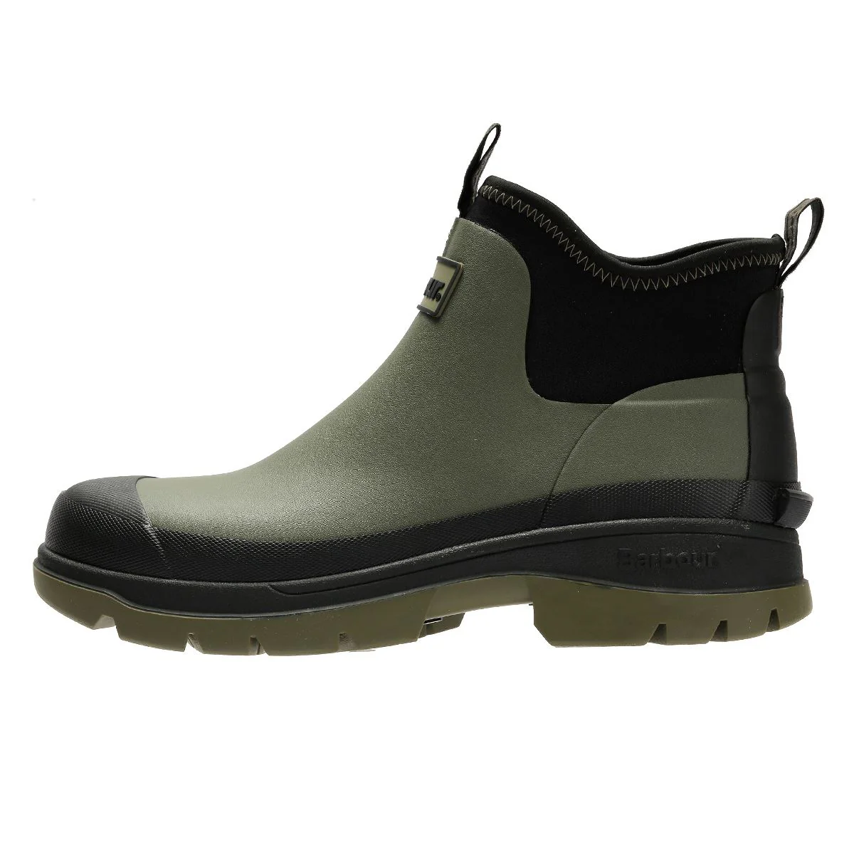 Barbour Ridge Men's Uniform Green Ankle Wellington Boots - Image 6