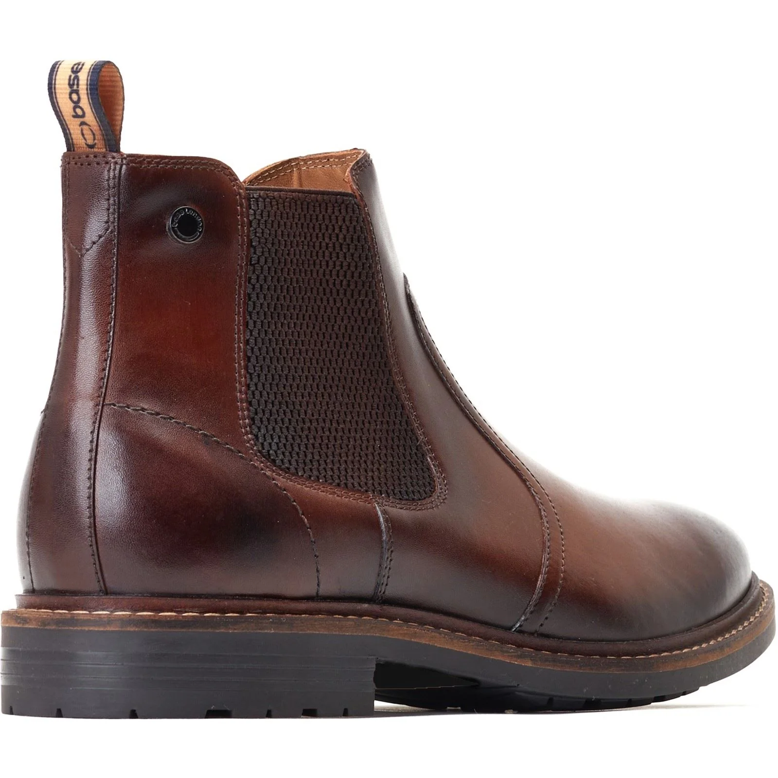 Base London Men's Bloom Chelsea Boot in Burnt Brown - Image 2