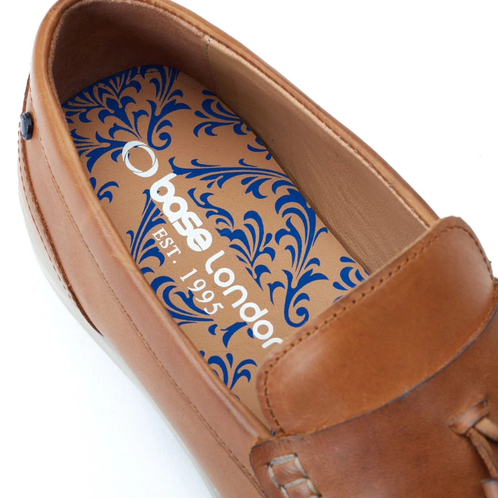 Base London Men's Bonito Loafer in Burnt Tan - Image 5