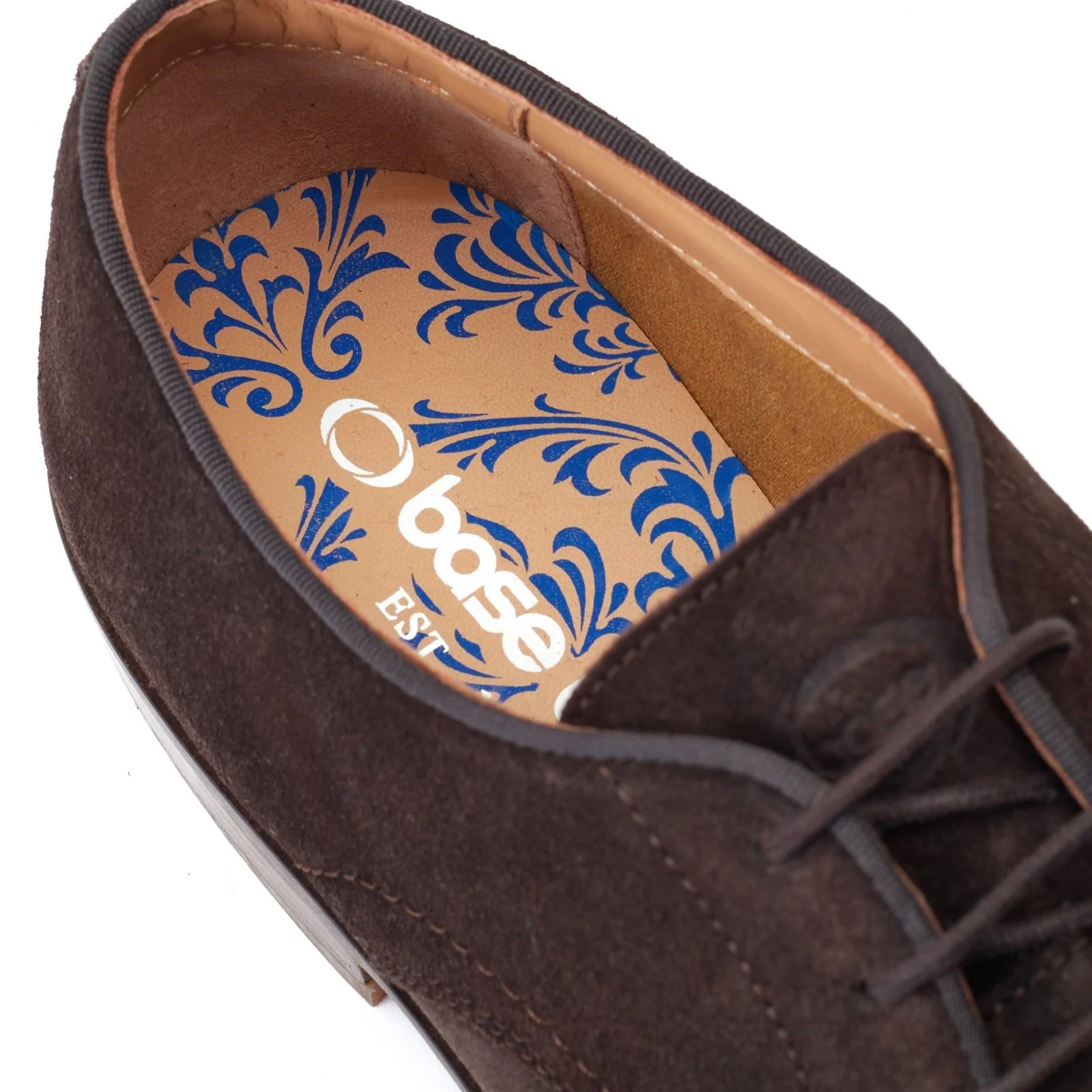 Base London Men's Bronte Derby in Dark Brown - Image 6