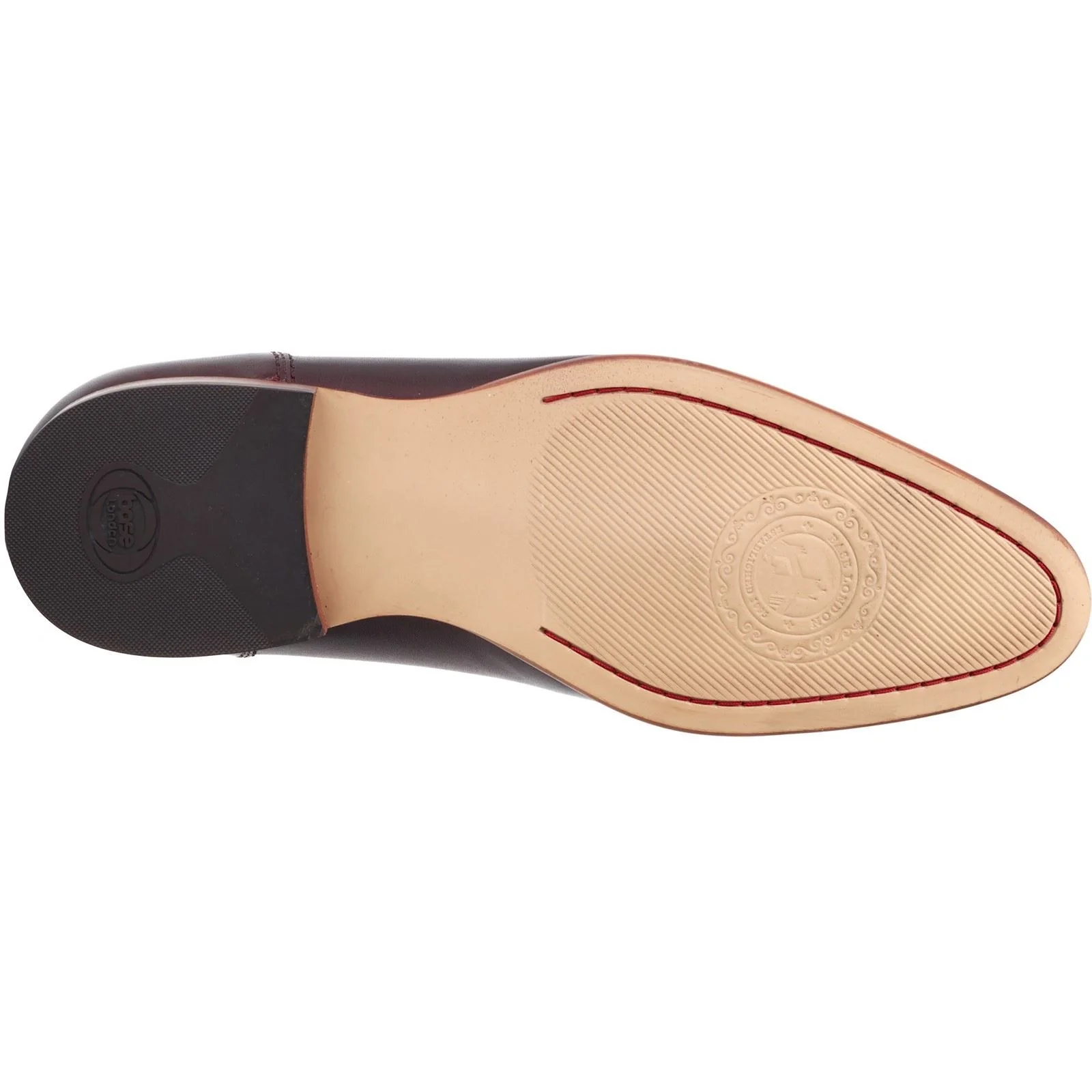 Base London Men's Bruno Penny Loafer in Bordo - Image 3