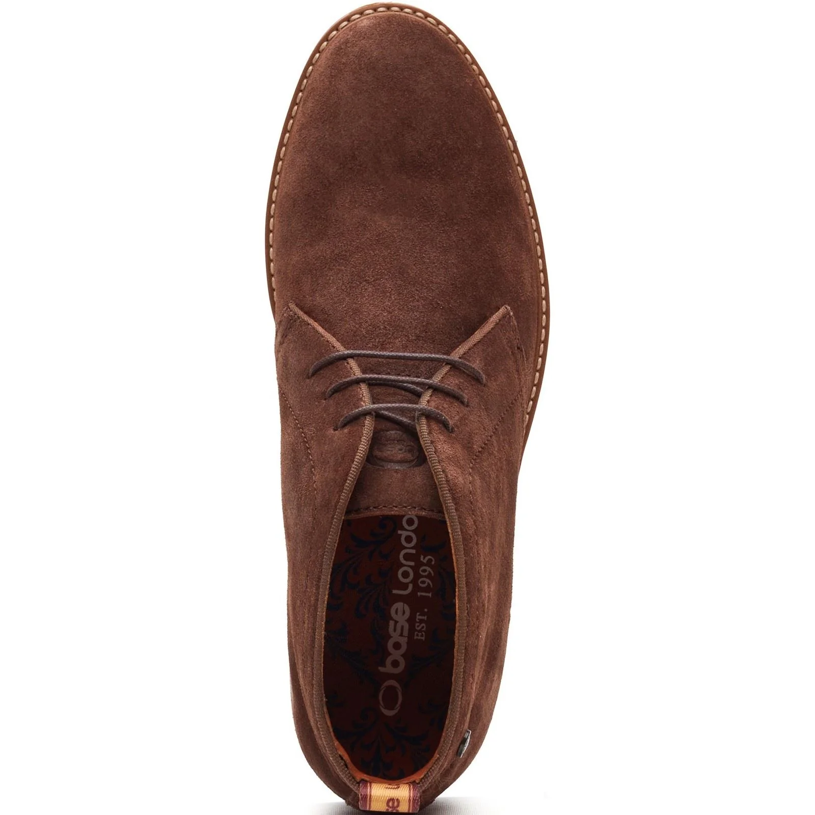 Base London Carlton Chukka Leather Men's Brown Boots - Image 4