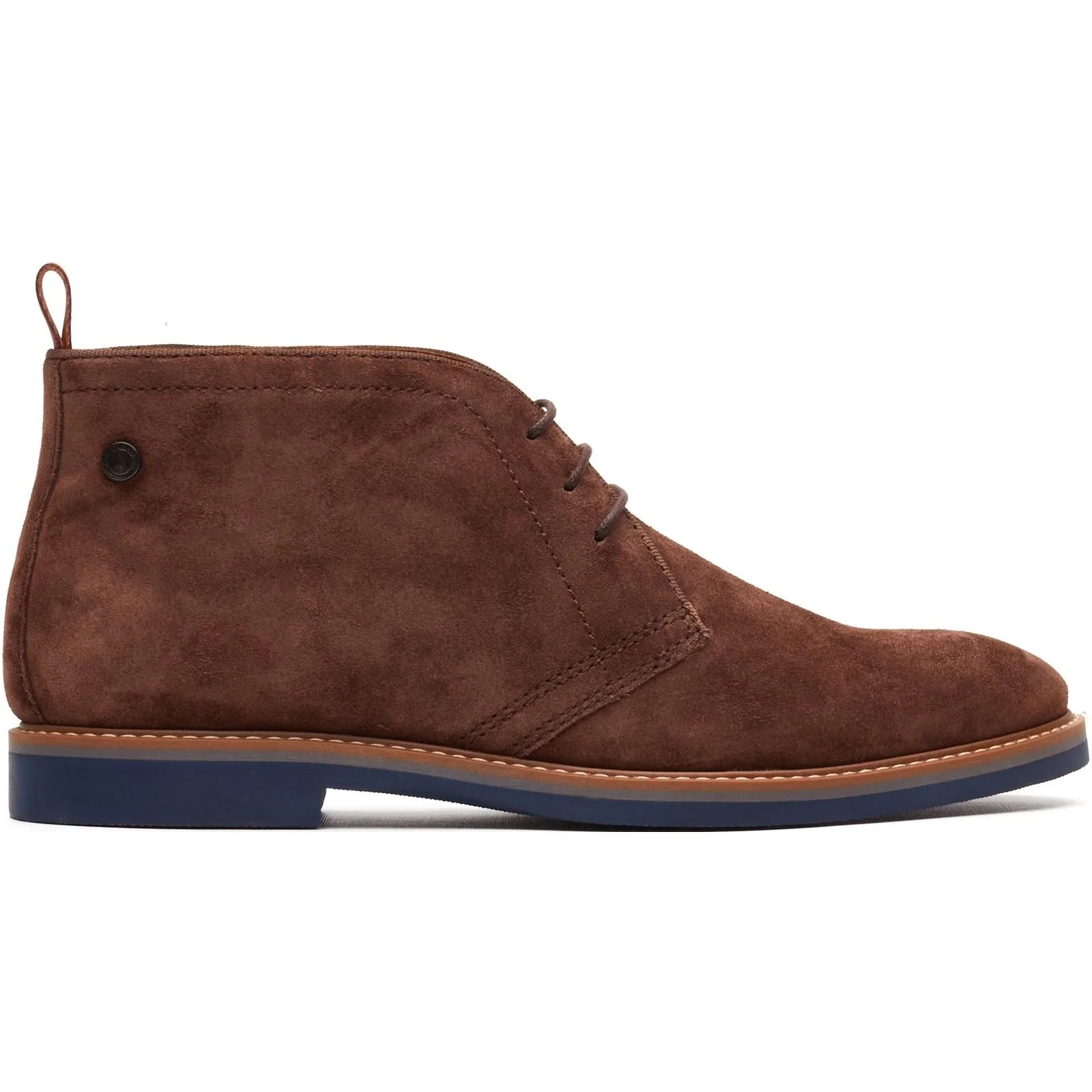 Base London Carlton Chukka Leather Men's Brown Boots - Image 5