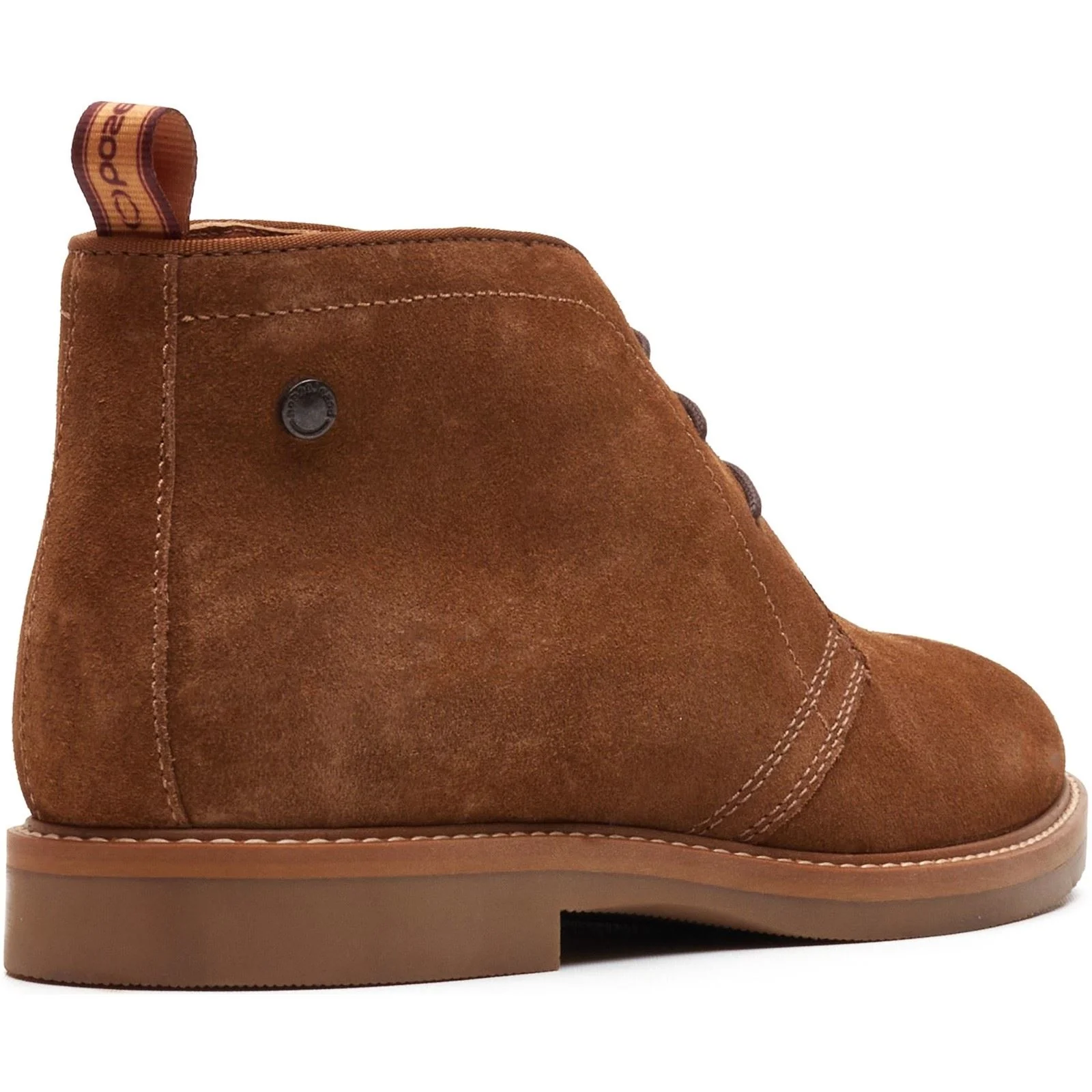 Base London Carlton Chukka Leather Men's Ginger Boots - Image 2