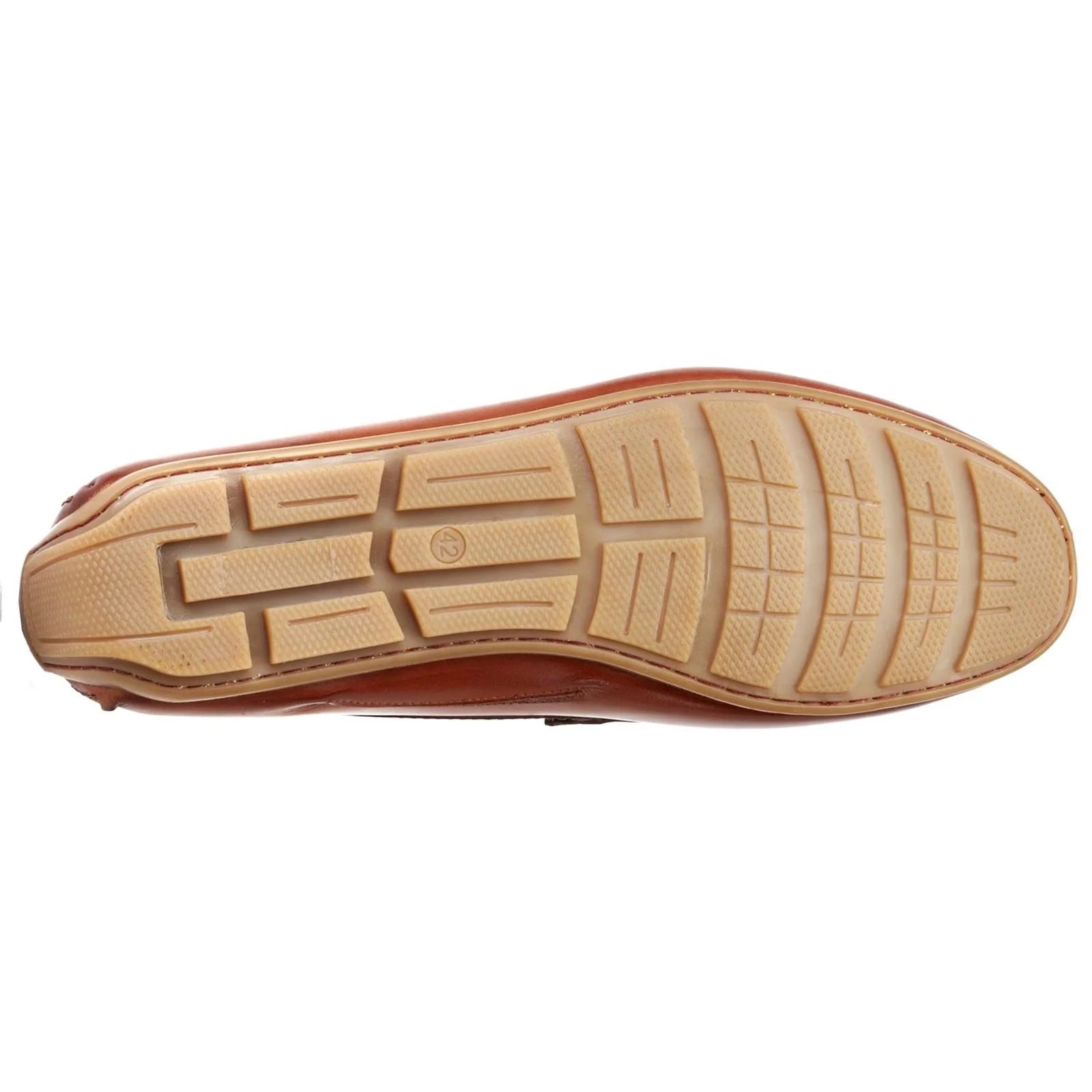 Base London Collins Driver Leather Men's Burnt Tan Loafers - Image 3