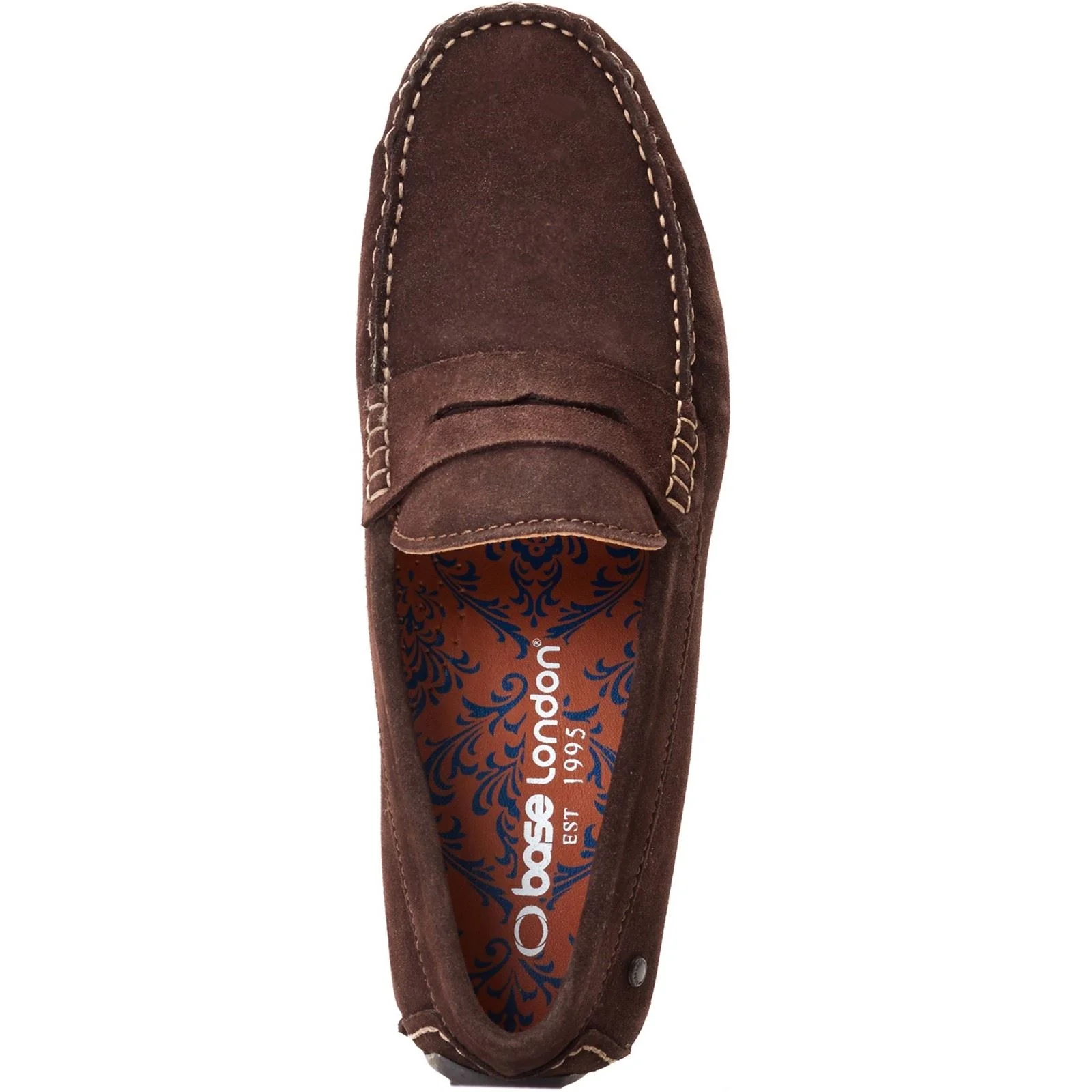 Base London Men's Collins Driver in Dark Brown - Image 4