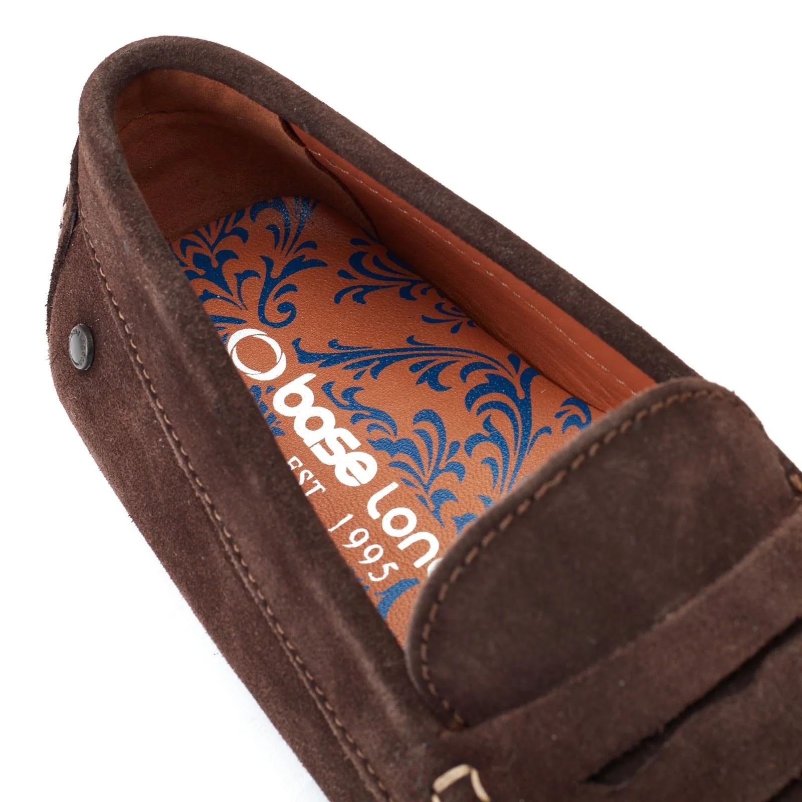 Base London Men's Collins Driver in Dark Brown - Image 6