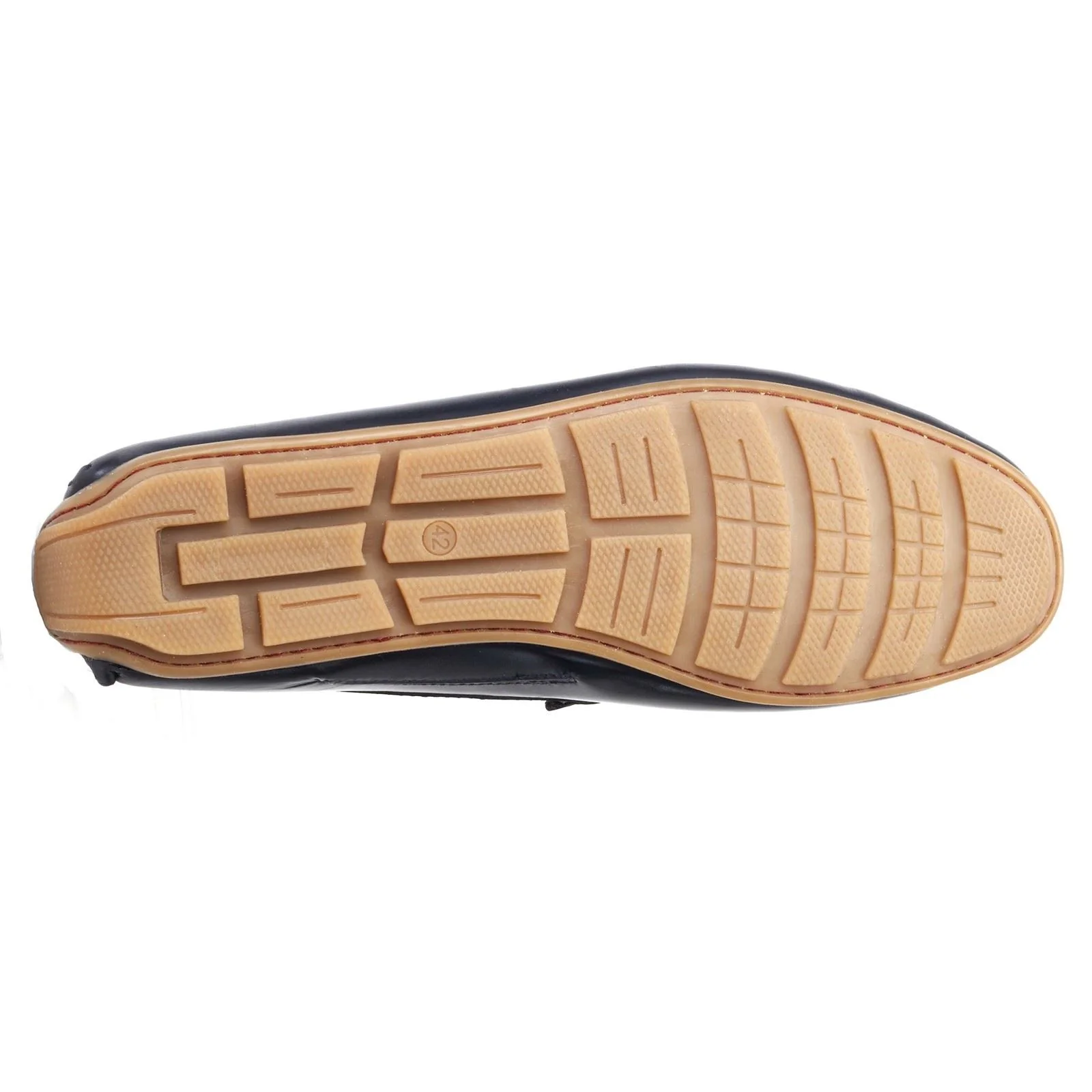 Base London Collins Leather Men's Navy Standard Loafers - Image 3