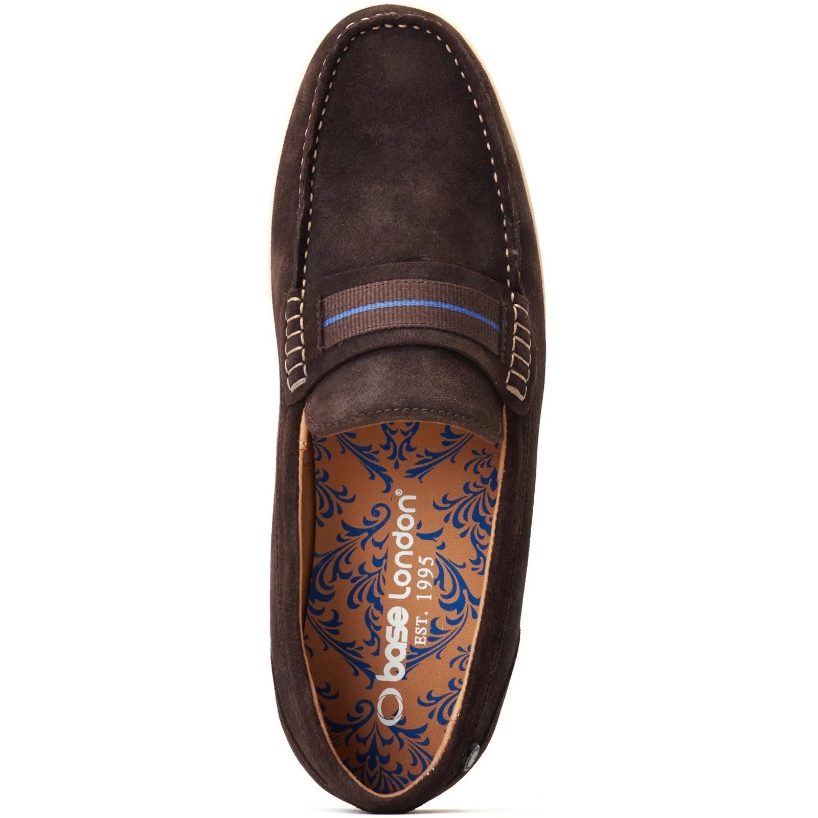 Base London Men's Drum Loafer in Burnt Brown - Image 4