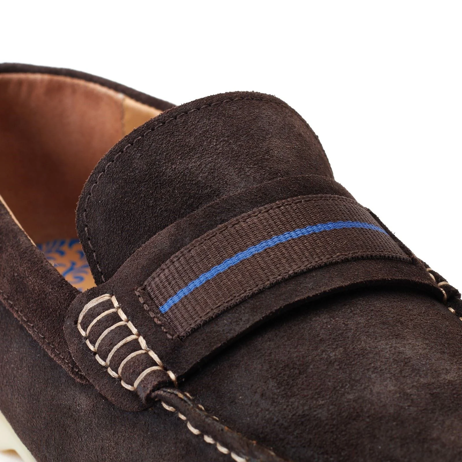 Base London Men's Drum Loafer in Burnt Brown - Image 6