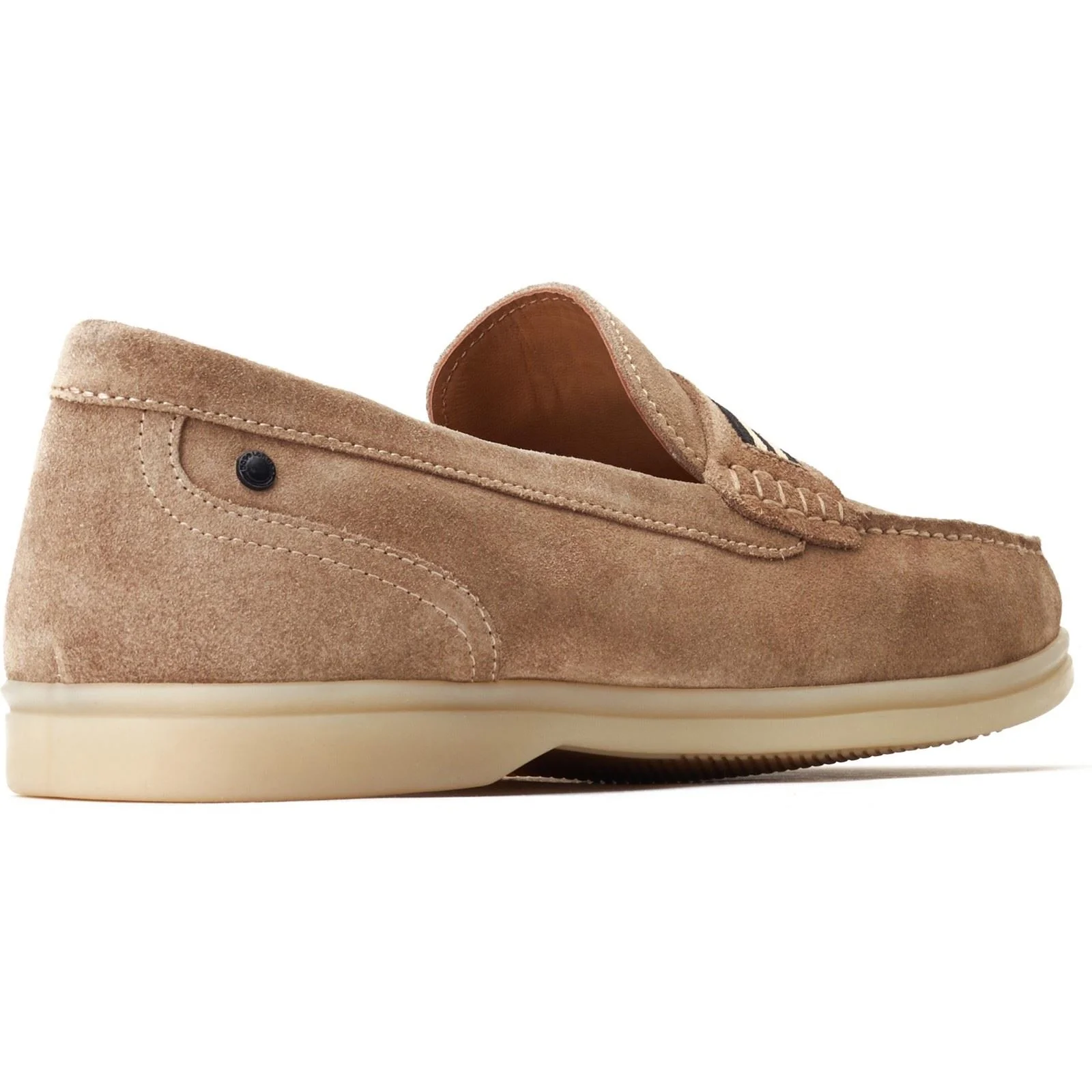 Base London Men's Drum Loafer in Sand - Image 2