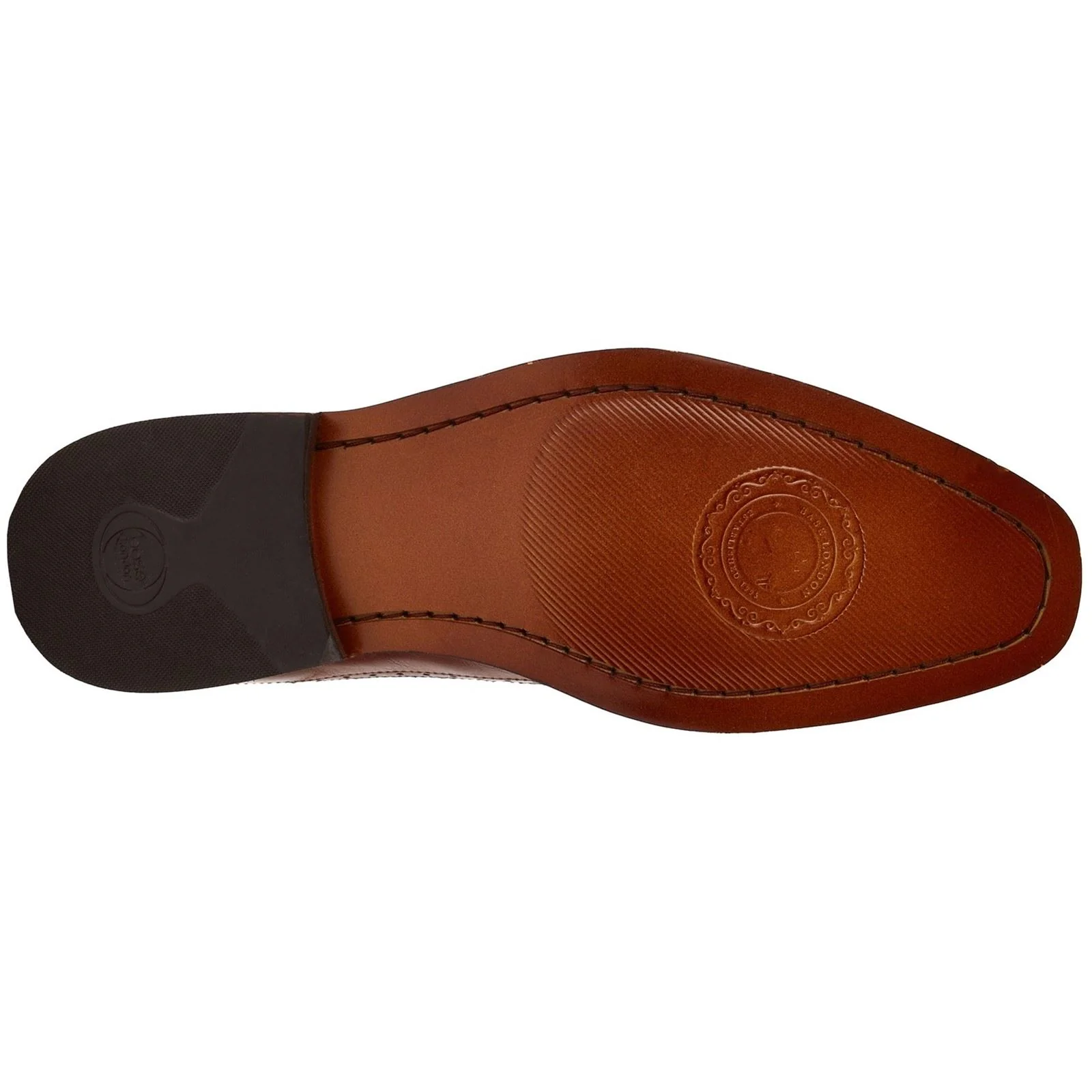 Base London Havisham Leather Men's Tan Derby Shoes - Image 3