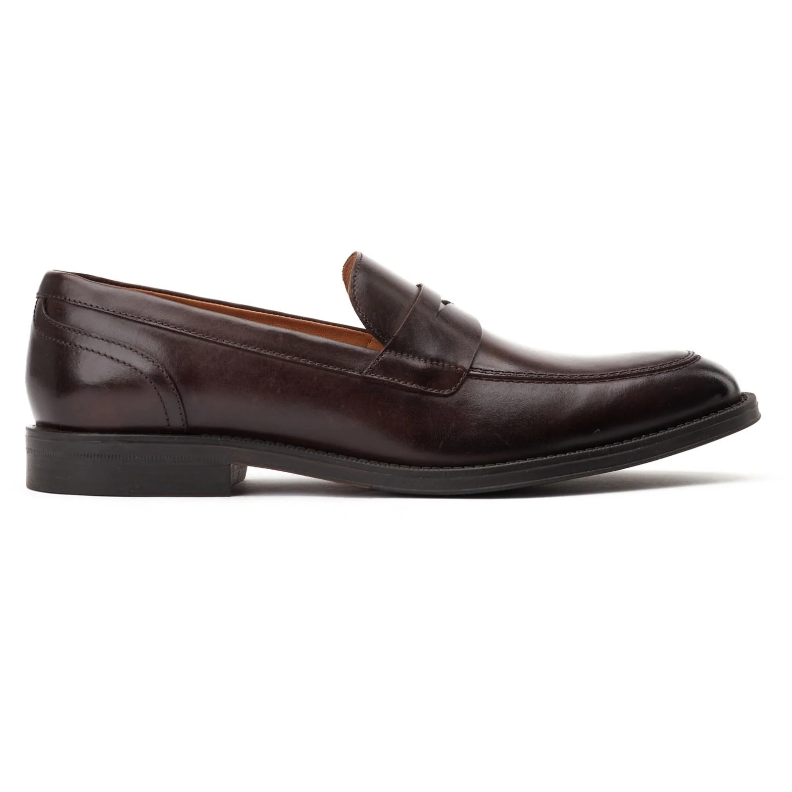 Base London Men's Kennedy Slip On Loafer in Dark Brown - Image 5