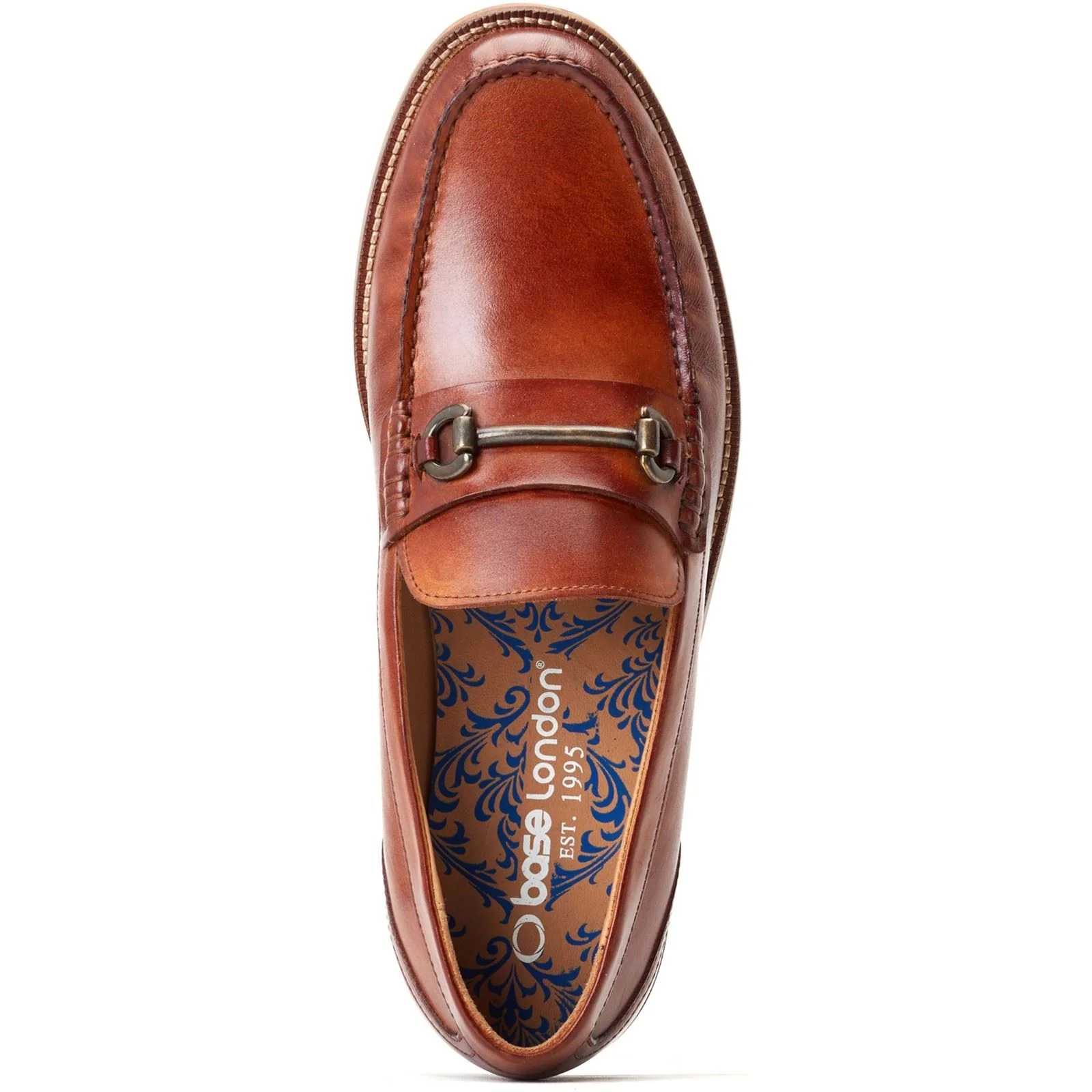 Base London Men's Madison Loafer in Brown - Image 4