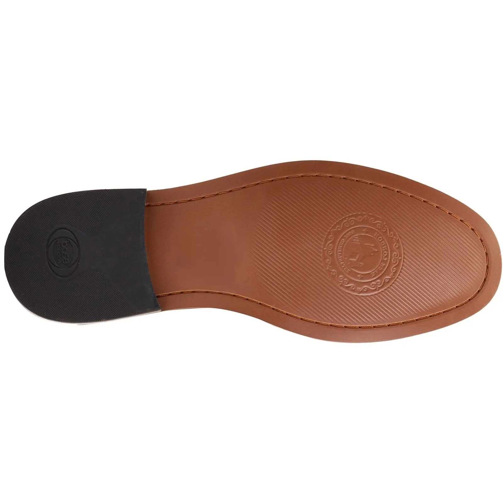 Base London Men's Madison Loafer in Burnt Tan - Image 3
