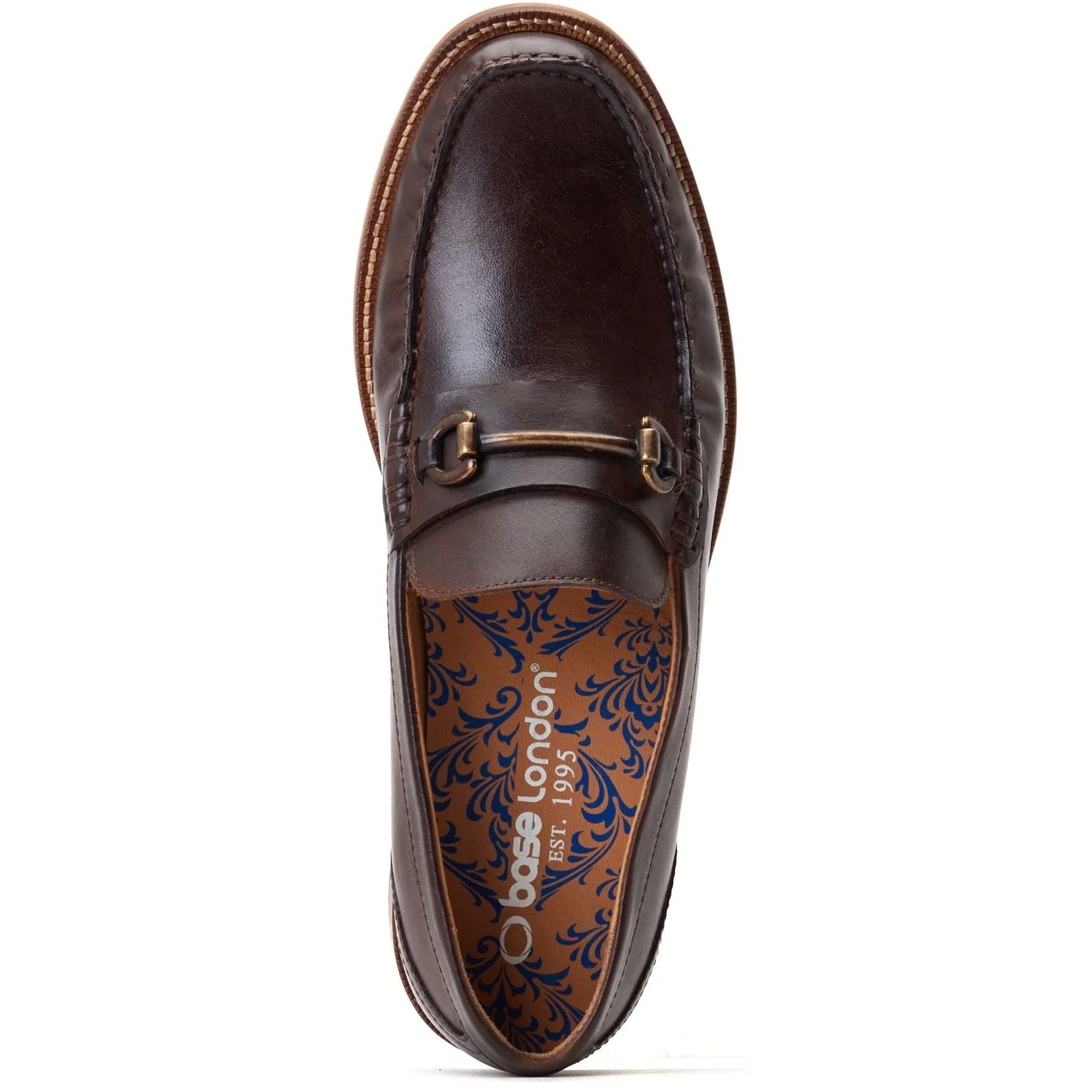 Base London Men's Madison Loafer in Burnt Tan - Image 4
