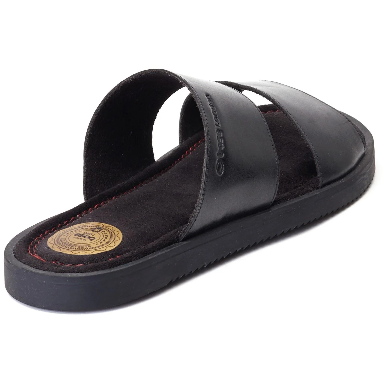 Base London Men's Maven Slider in Black - Image 2