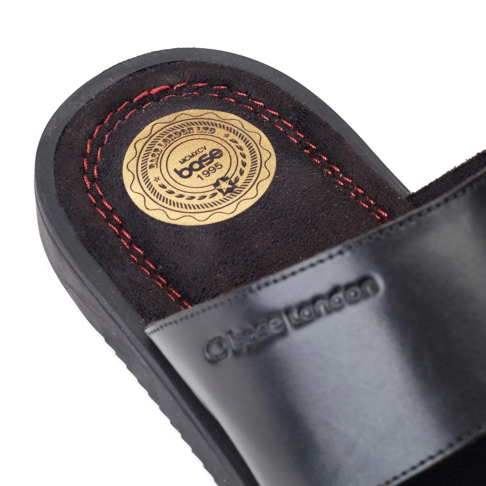 Base London Men's Maven Slider in Black - Image 6