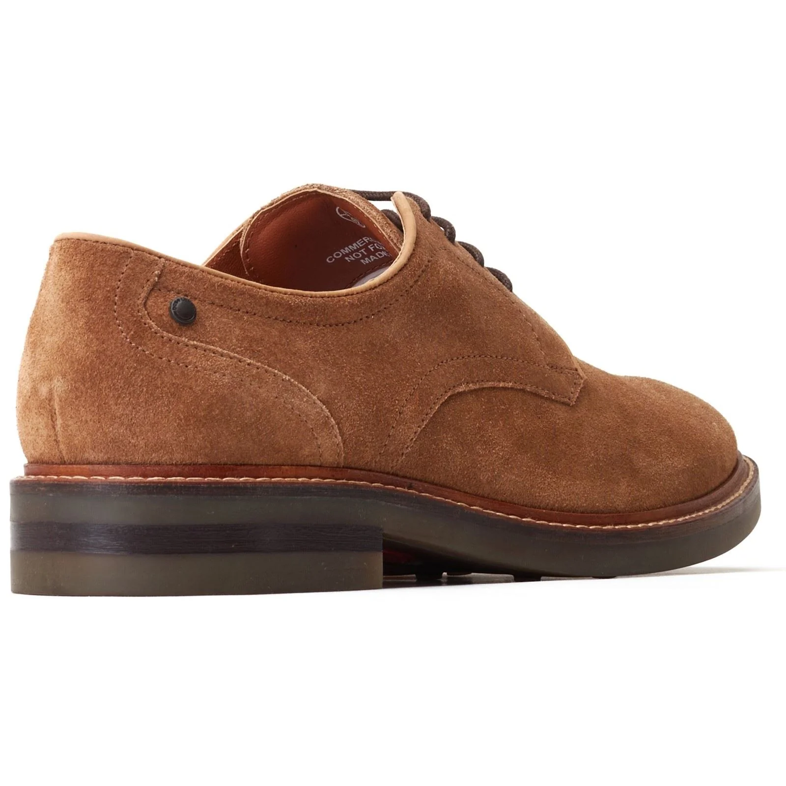 Base London Men's Mawley Derby Shoe in Ginger - Image 2