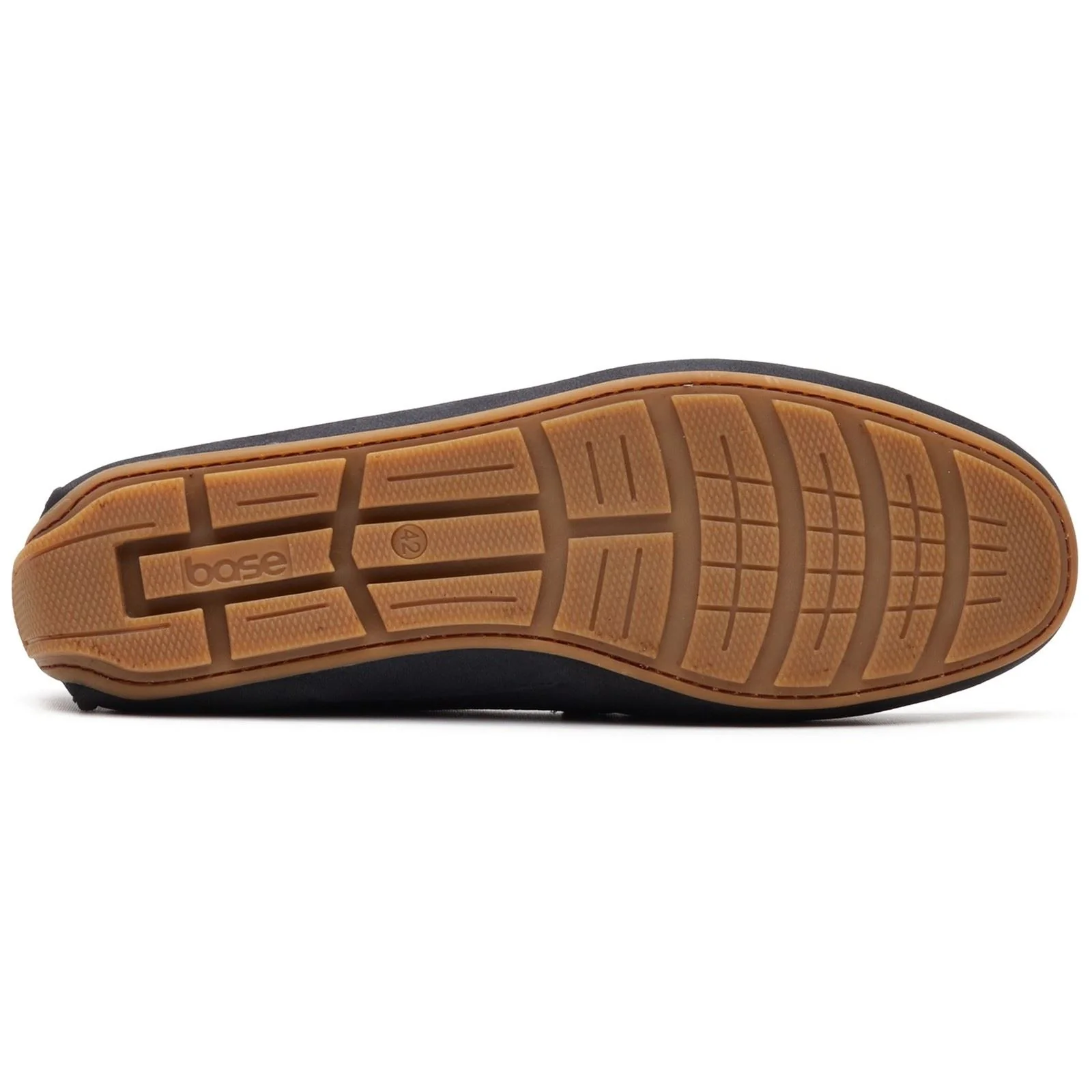 Base London Moss Driver Leather Men's Navy Loafers - Image 3