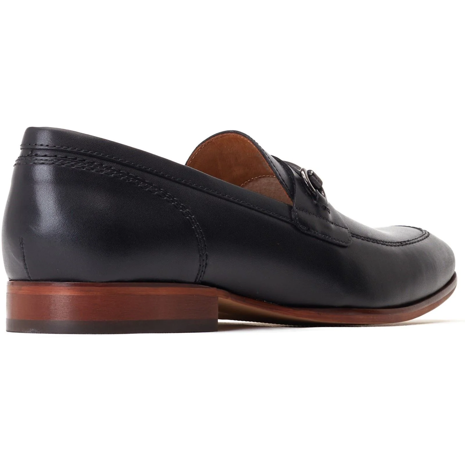 Base London Men's Russo Buckle Loafer in Black - Image 2