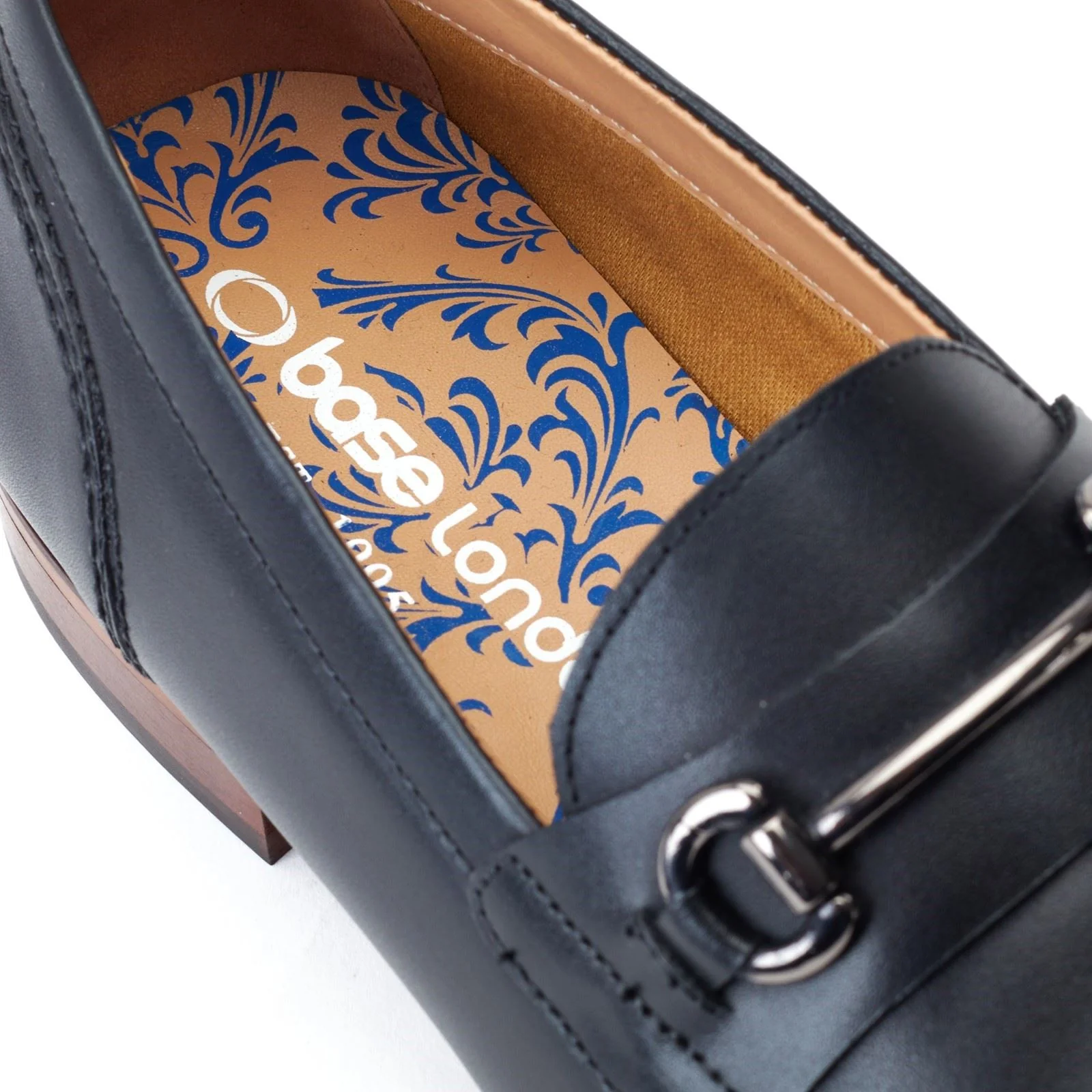 Base London Men's Russo Buckle Loafer in Black - Image 6