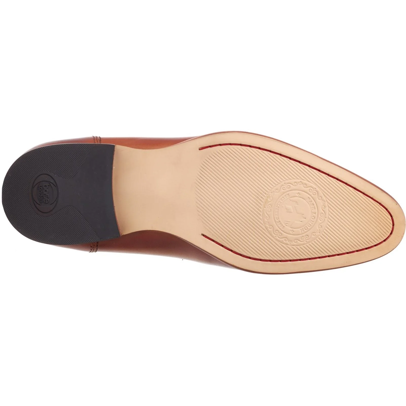 Base London Men's Russo Buckle Loafer in Burnt Tan - Image 3