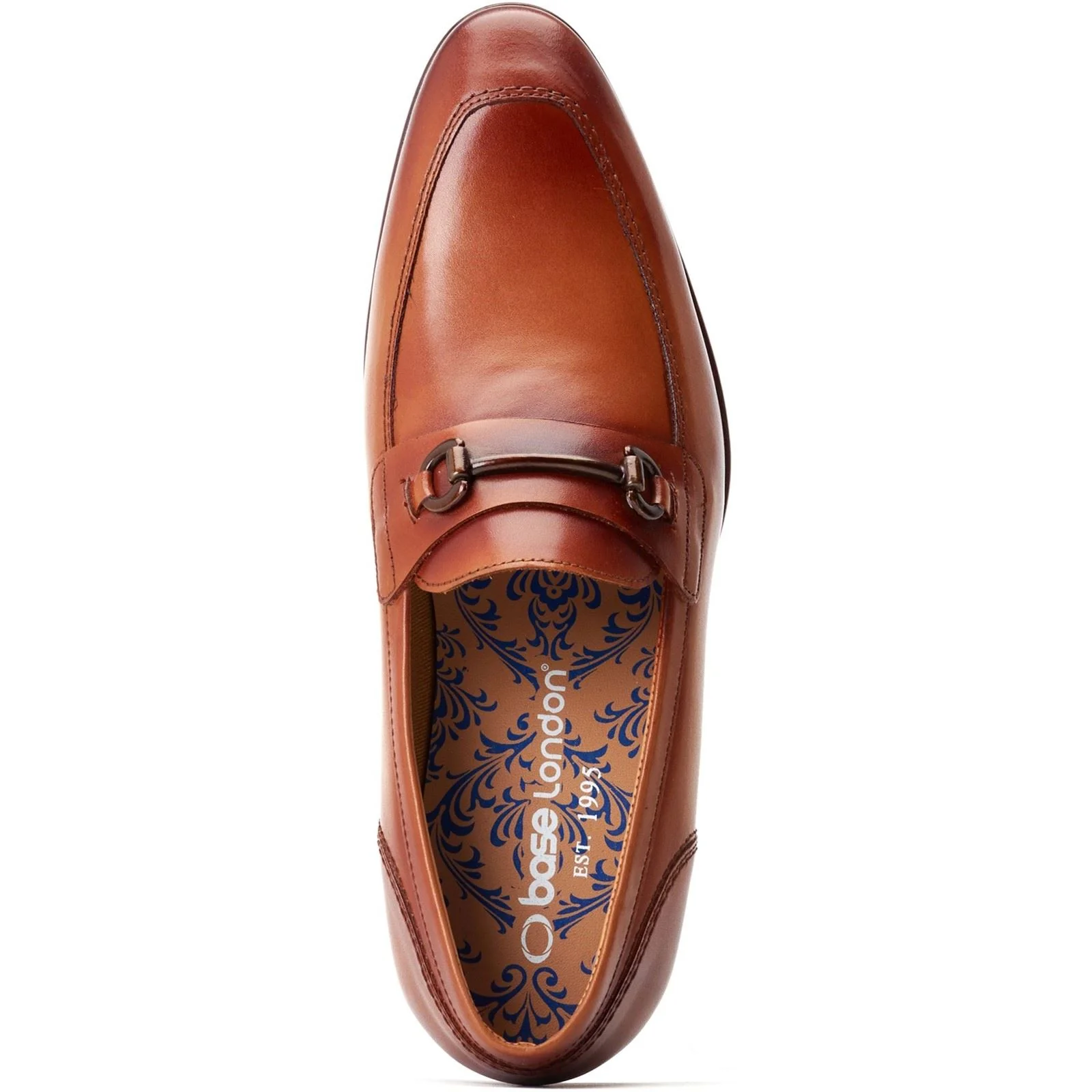 Base London Men's Russo Buckle Loafer in Burnt Tan - Image 4