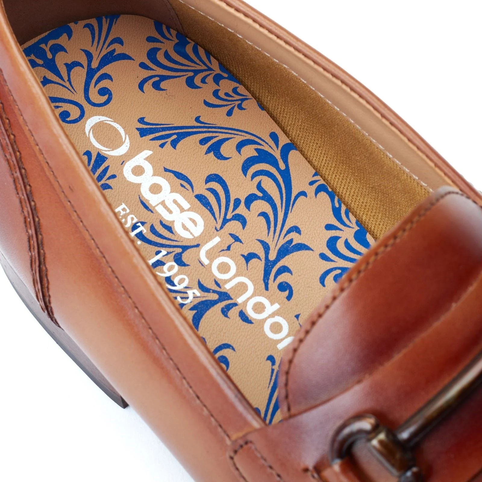 Base London Men's Russo Buckle Loafer in Burnt Tan - Image 6