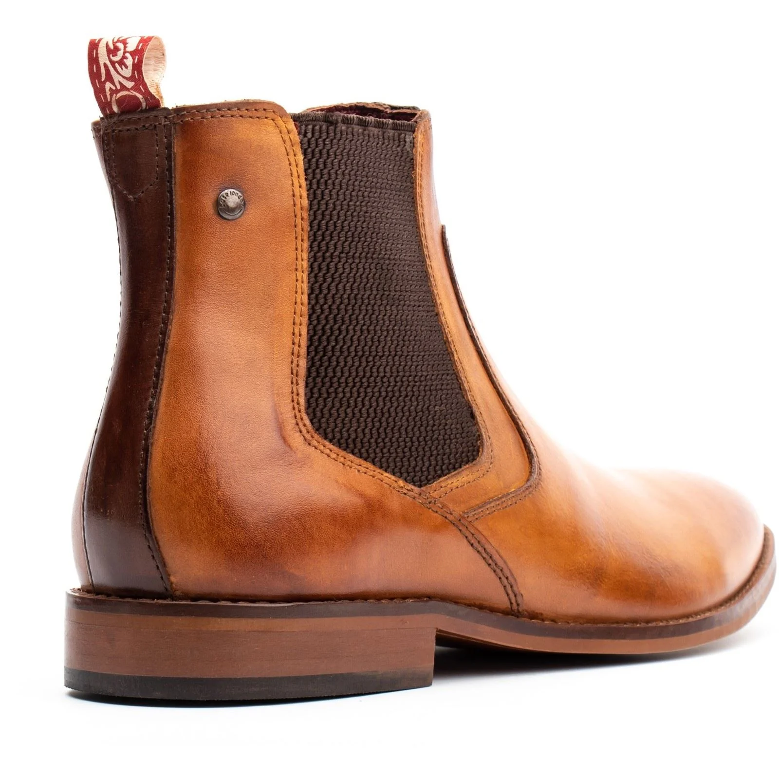 Base London Scout Leather Men's Tan Boots - Image 2