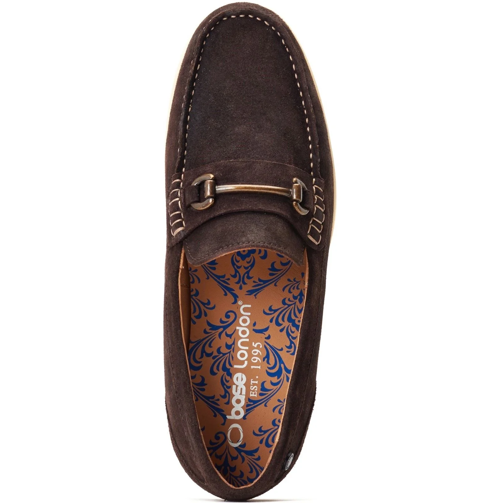 Base London Men's Snapper Loafer in Burnt Brown - Image 4