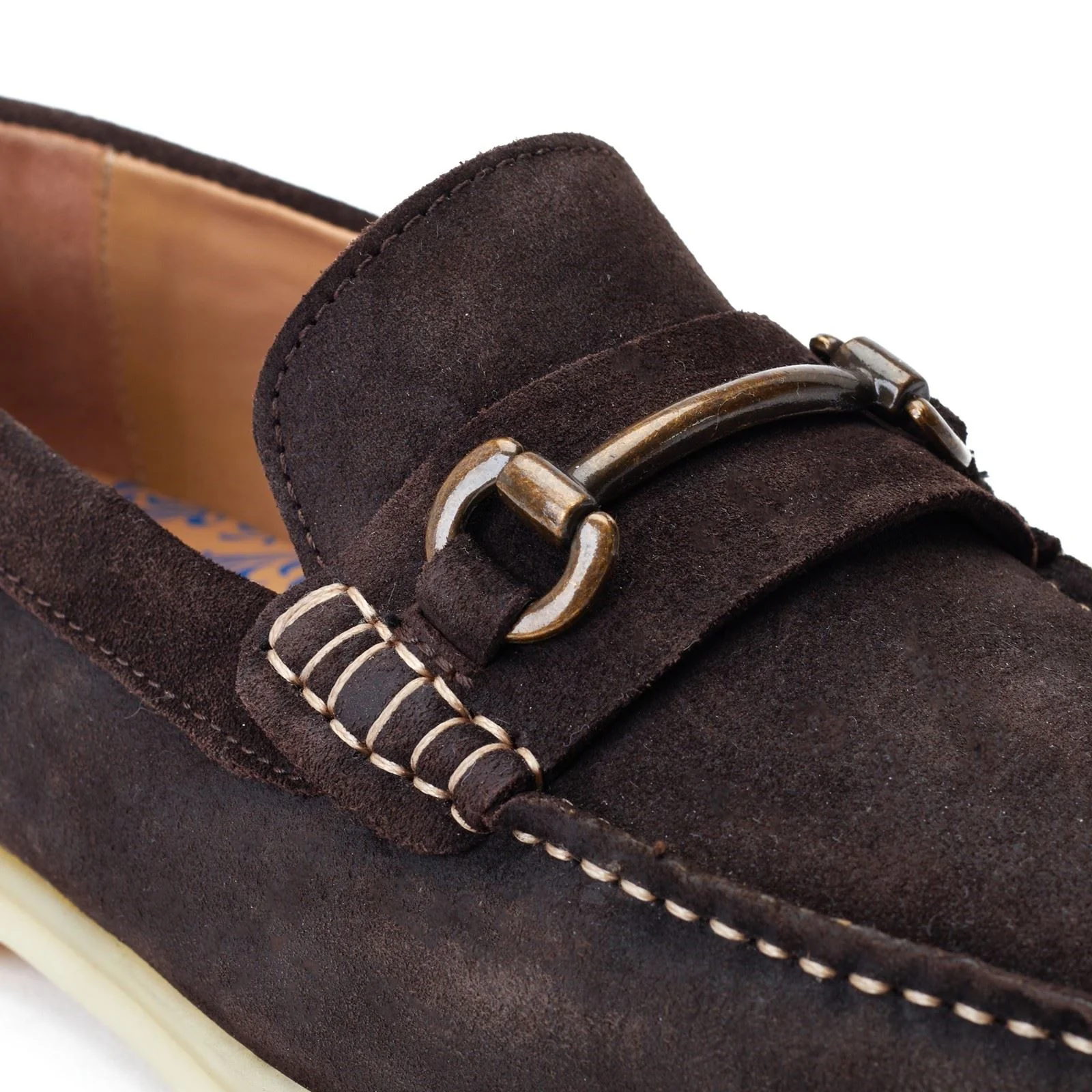 Base London Men's Snapper Loafer in Burnt Brown - Image 6