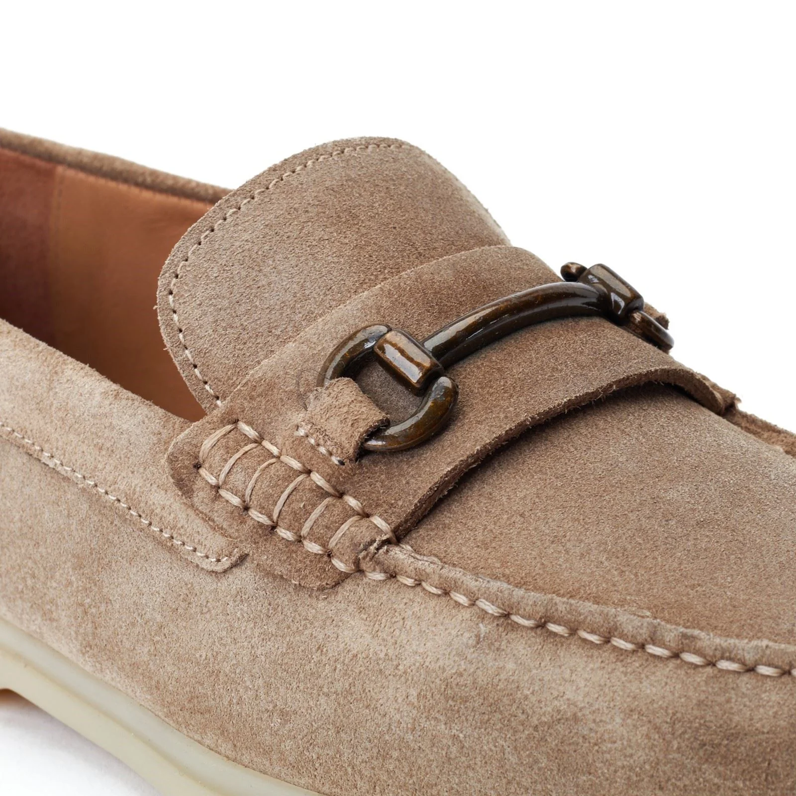 Base London Men's Snapper Loafer in Sand - Image 6