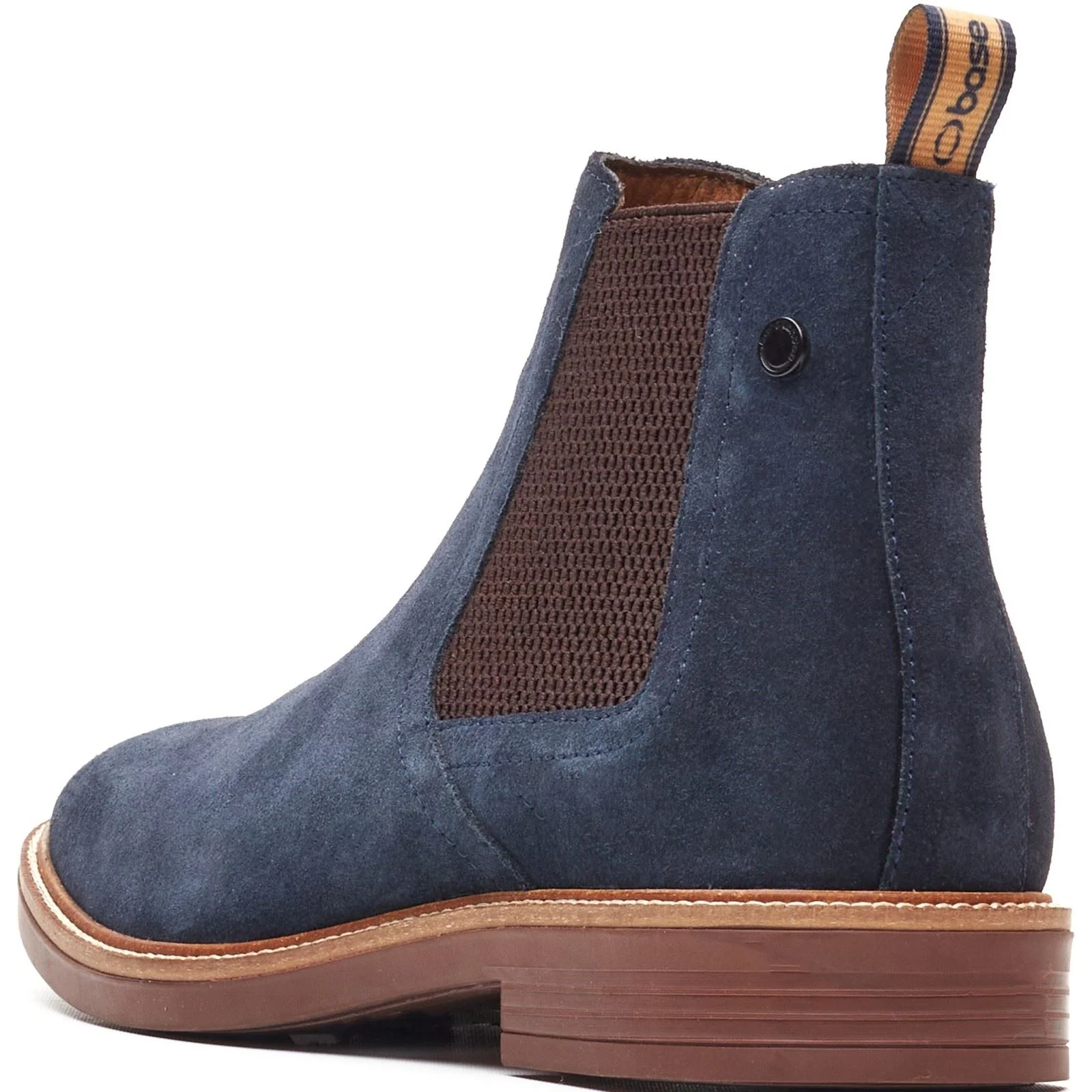 Base London Sussex Chelsea Boot Leather Men's Navy Boots - Image 2