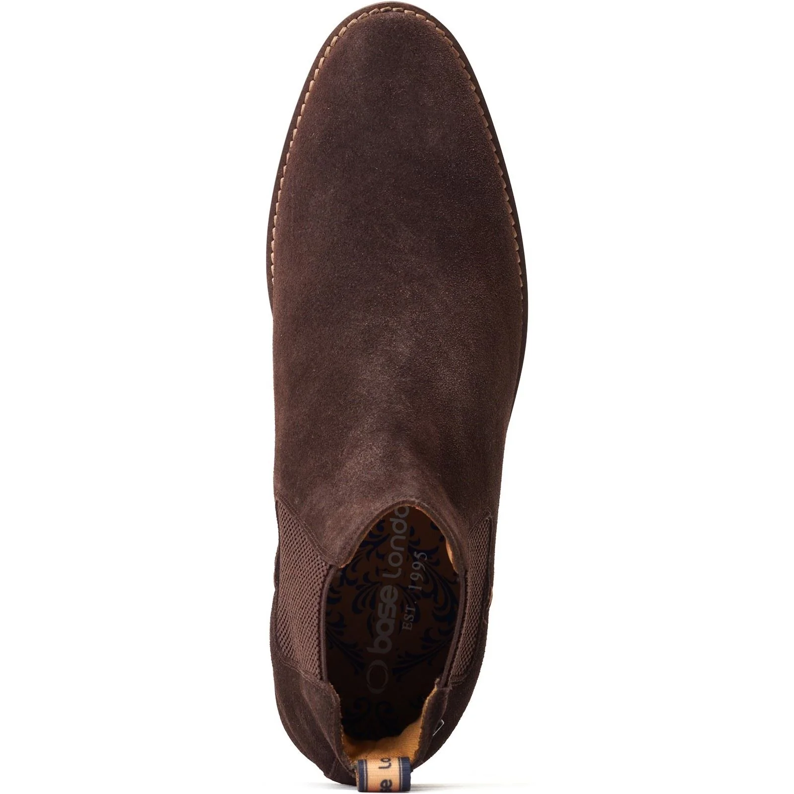 Base London Men's Virgil Chelsea Boot in Burnt Brown - Image 4