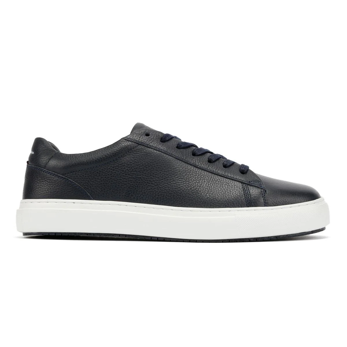 Ben Sherman Ace Cupsole Leather Men's Navy Trainers - Image 5