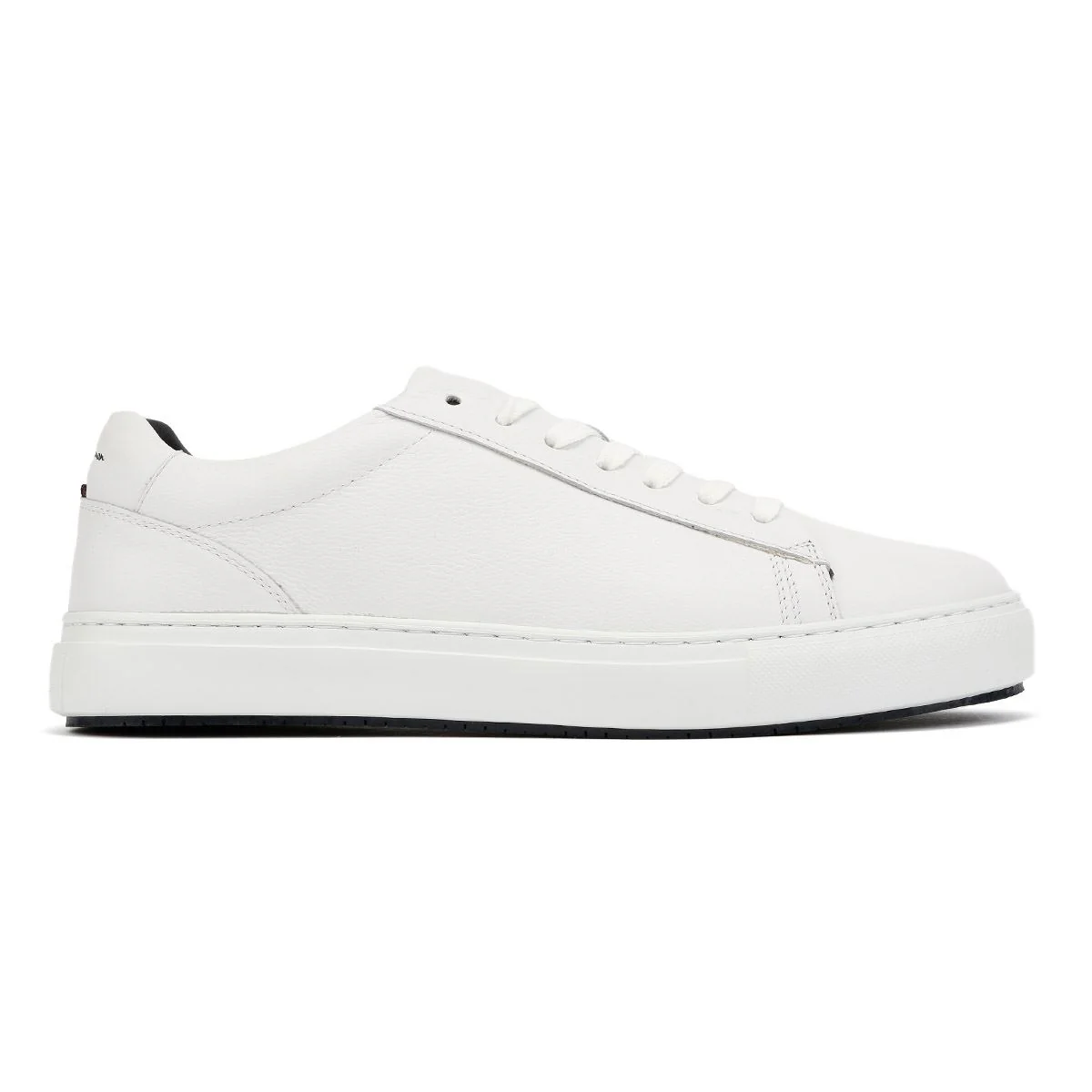 Ben Sherman Ace Cupsole Leather Men's White Trainers - Image 5