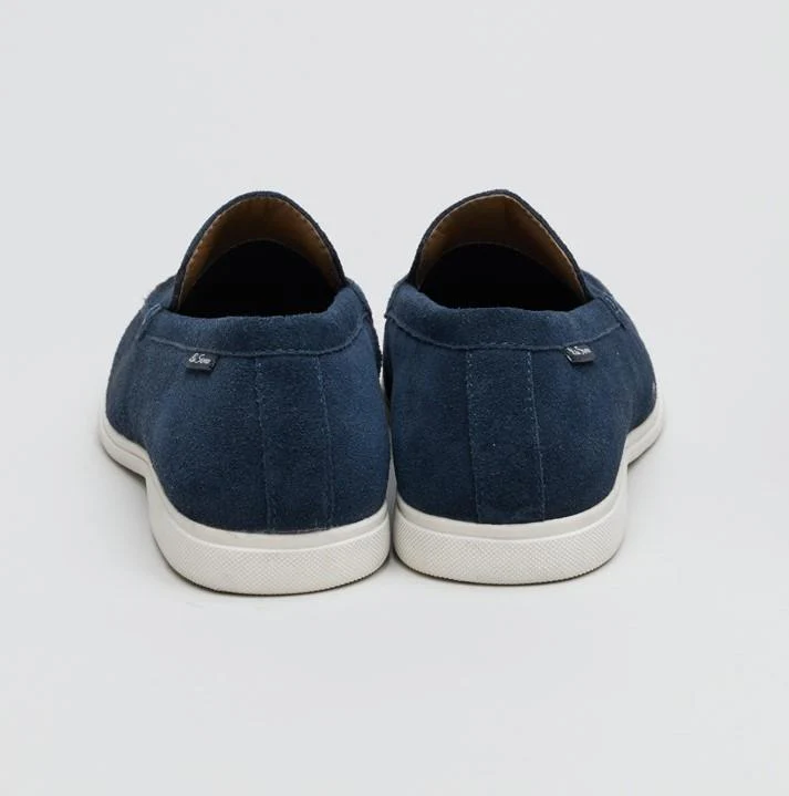Ben Sherman Amarillo Suede Men's Navy Loafers - Image 12