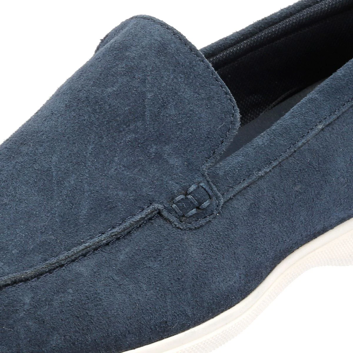Ben Sherman Amarillo Suede Men's Navy Loafers - Image 8