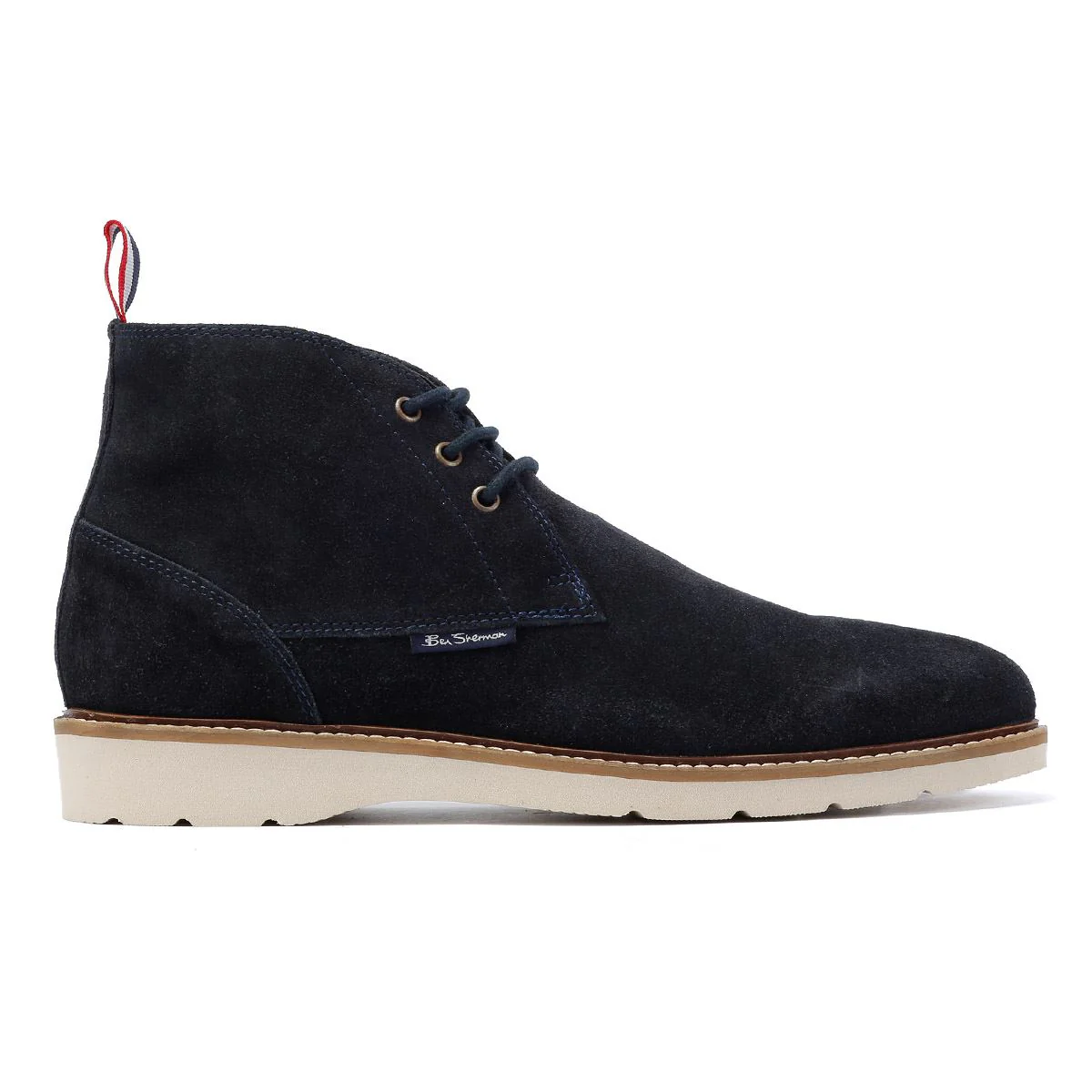 Ben Sherman Hampton Suede Men's Navy Boots - Image 5