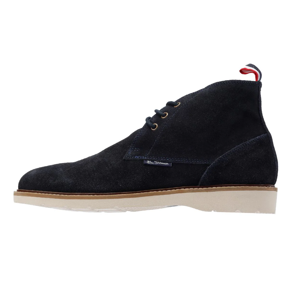 Ben Sherman Hampton Suede Men's Navy Boots - Image 6