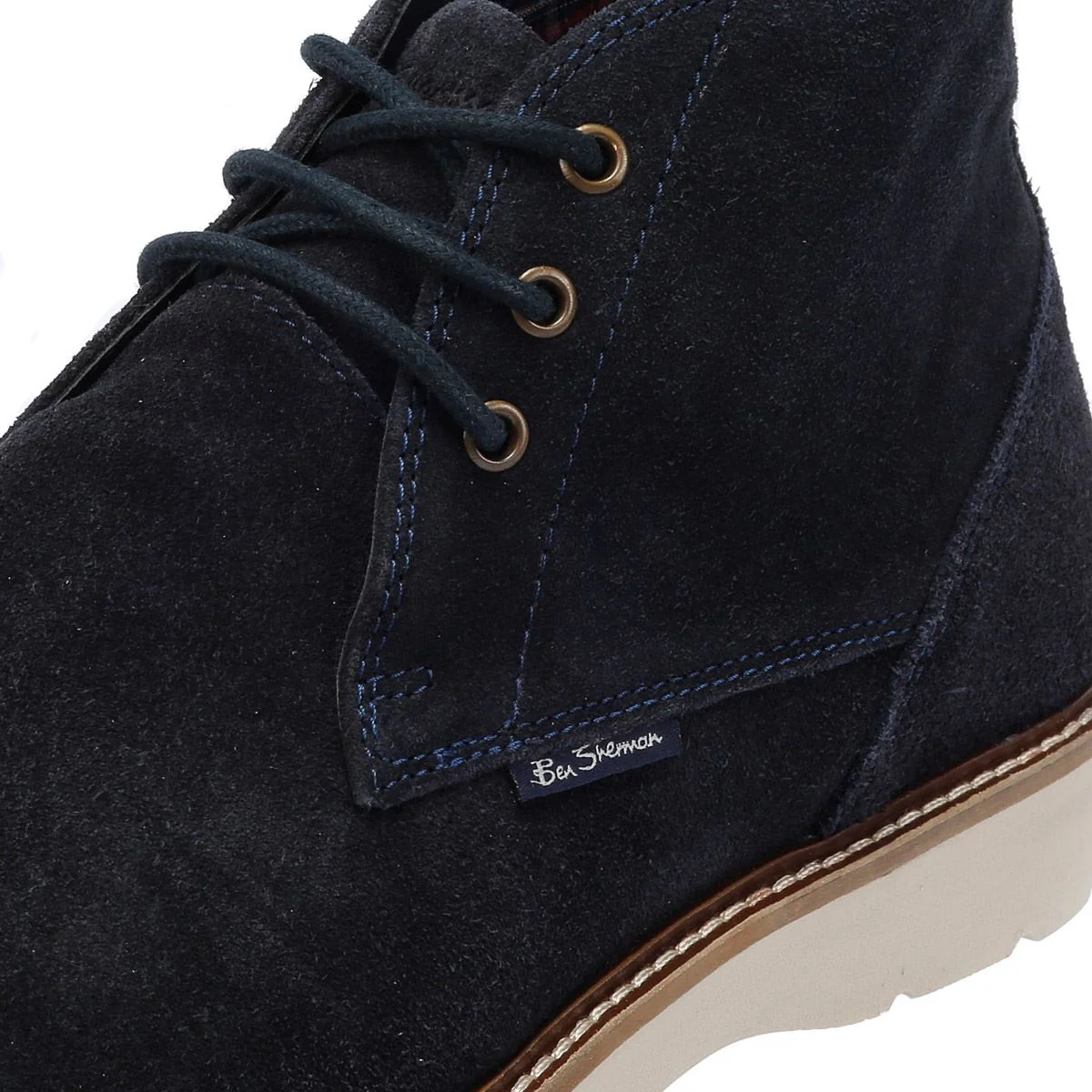 Ben Sherman Hampton Suede Men's Navy Boots - Image 7