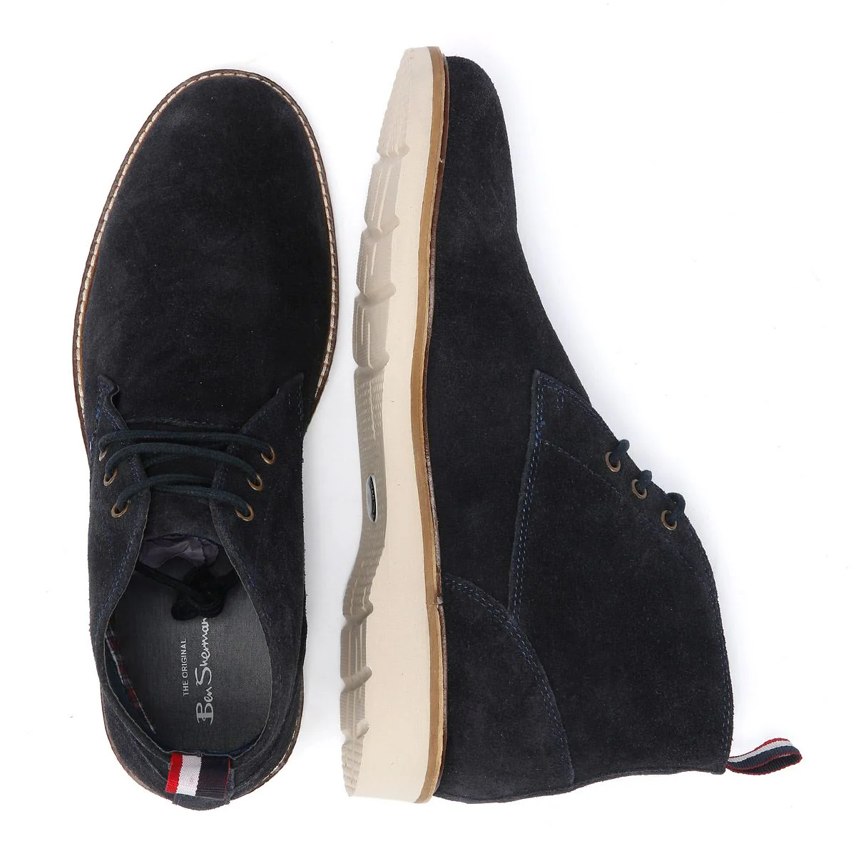 Ben Sherman Hampton Suede Men's Navy Boots - Image 8
