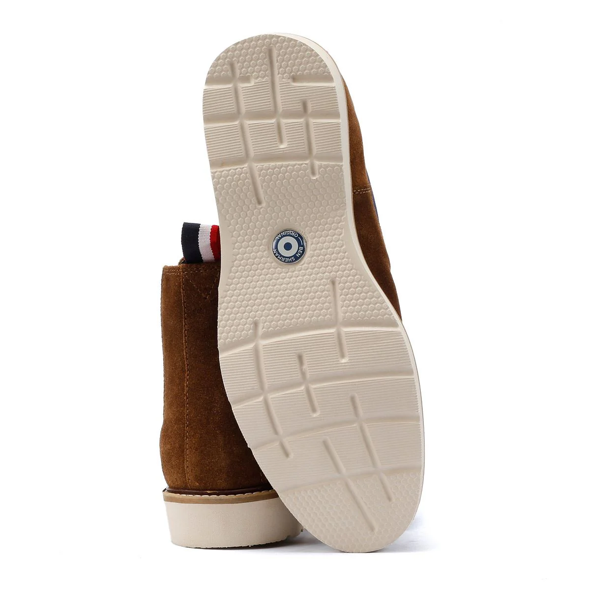Ben Sherman Hampton Suede Men's Tan Boots - Image 4